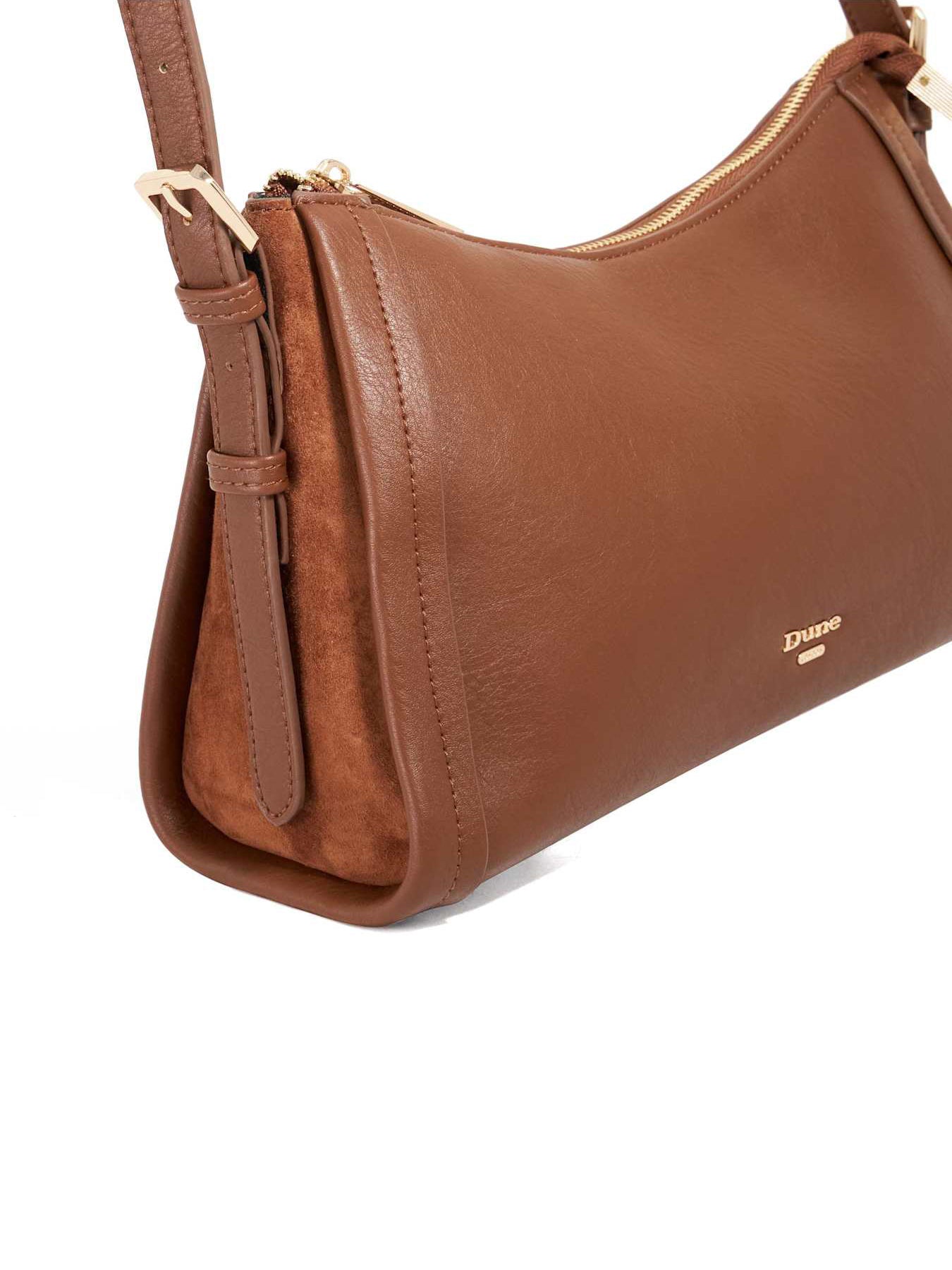 Declare Leather Shoulder Bag Brown