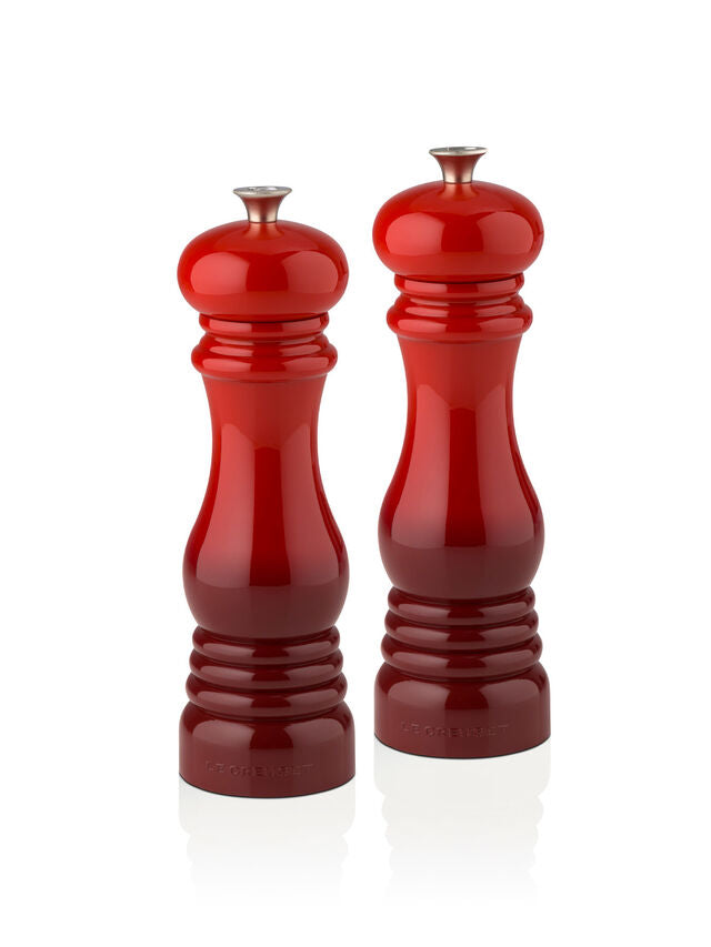 Le Creuset Salt and Pepper Mill Duo Cerise