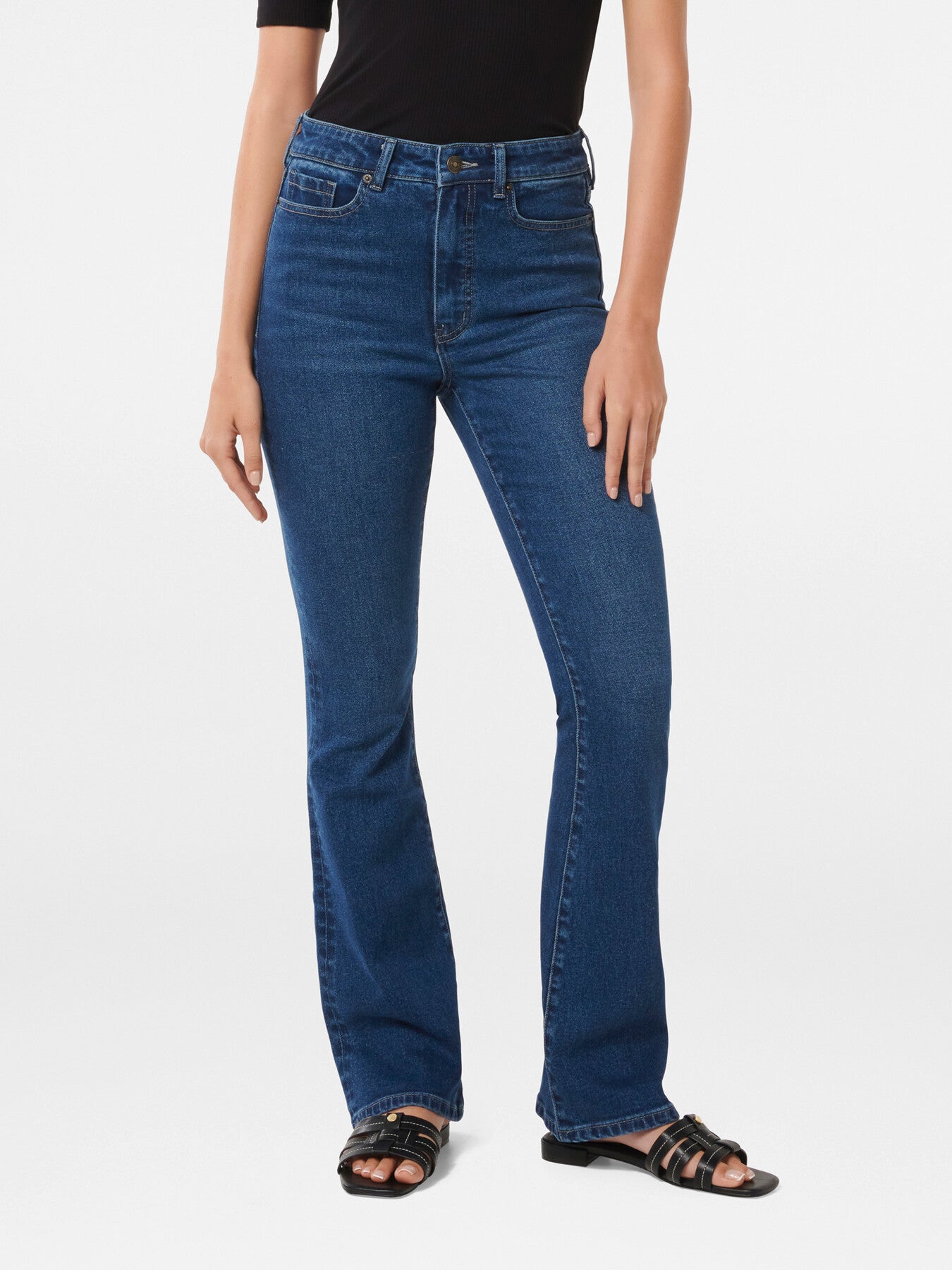 Phoebe Skinny Flared Leg Jeans