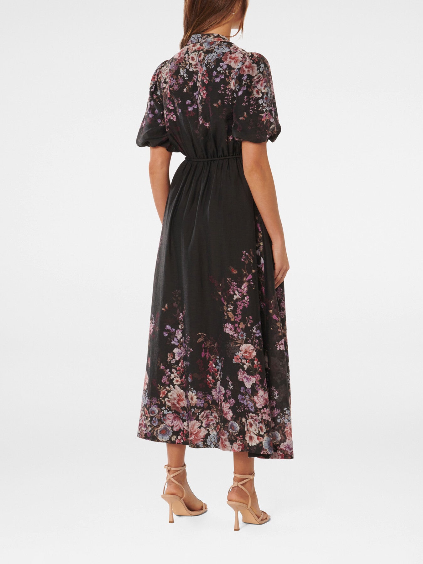 Adele Printed Midi Dress