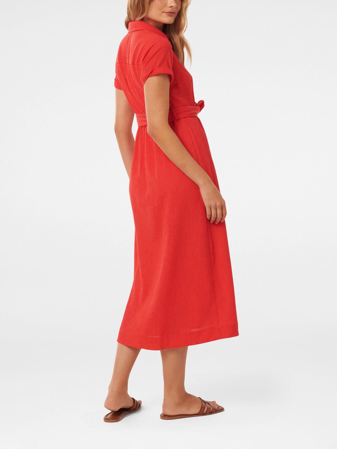 Briley Textured Shirt Dress