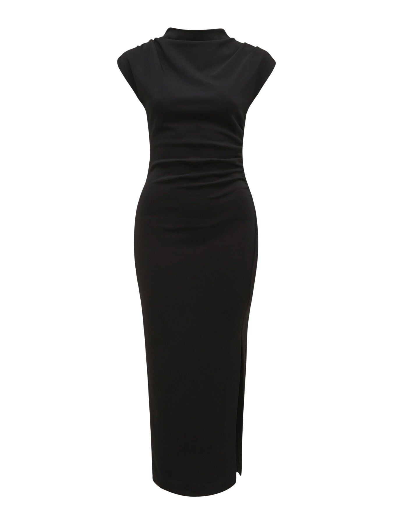 Samantha High Neck Midi Dress