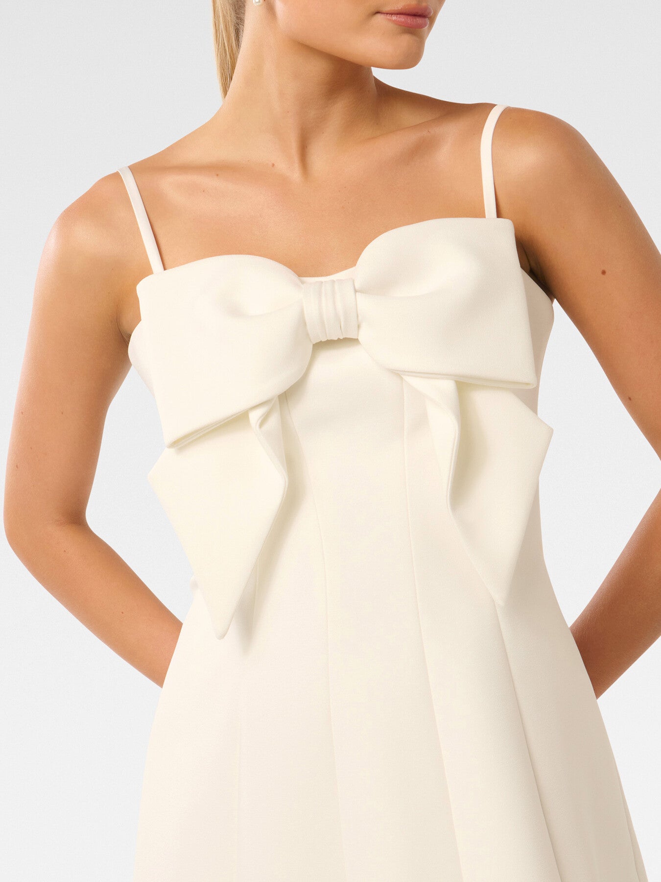 Hayley Bow Front Mini Dress