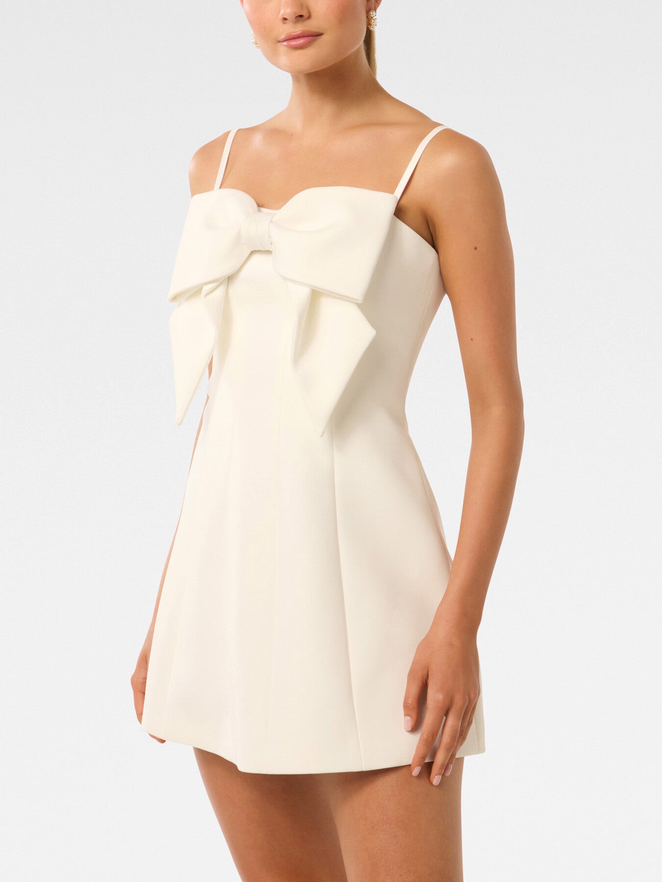 Hayley Bow Front Mini Dress