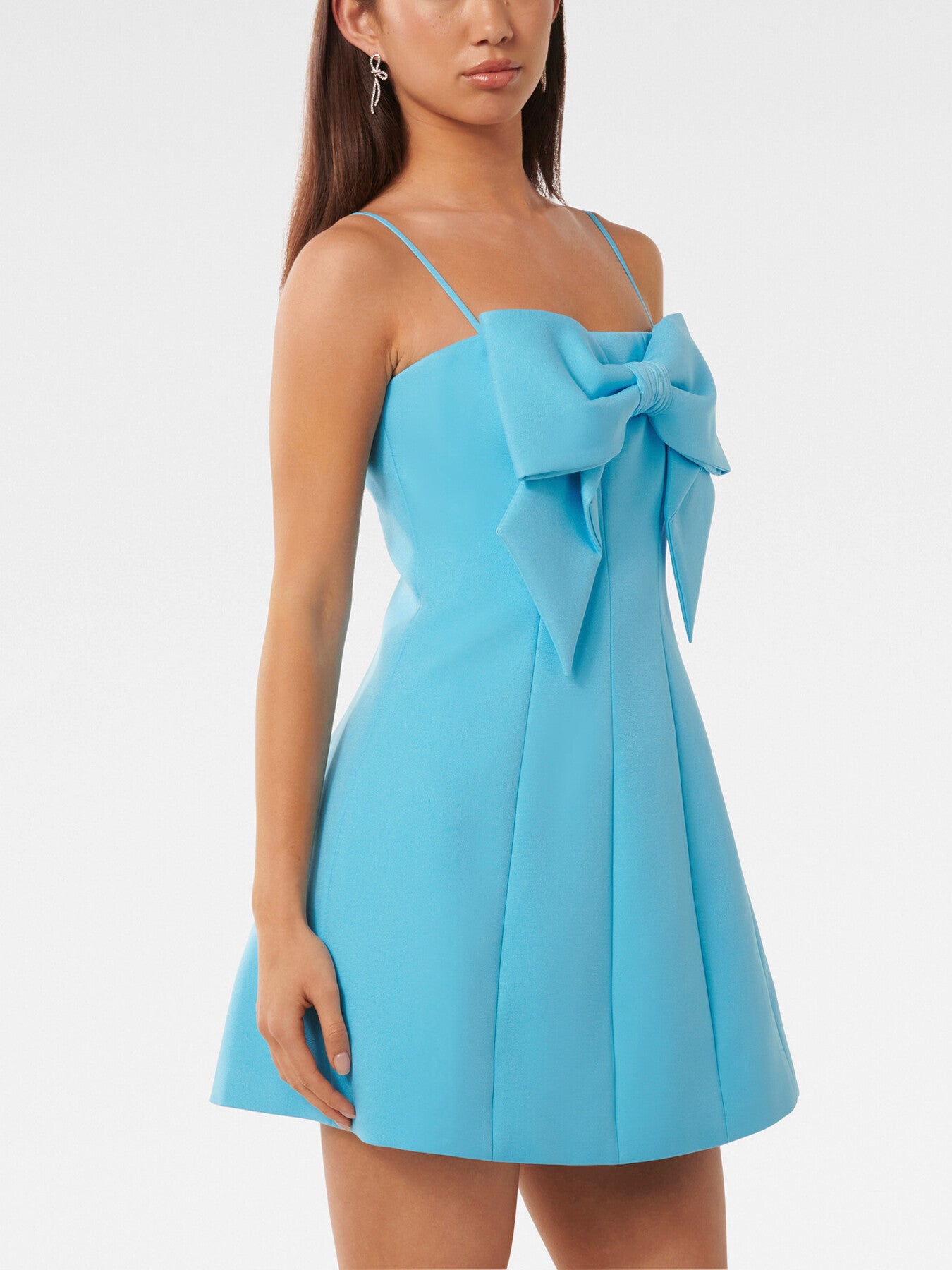 Hayley Bow Front Mini Dress