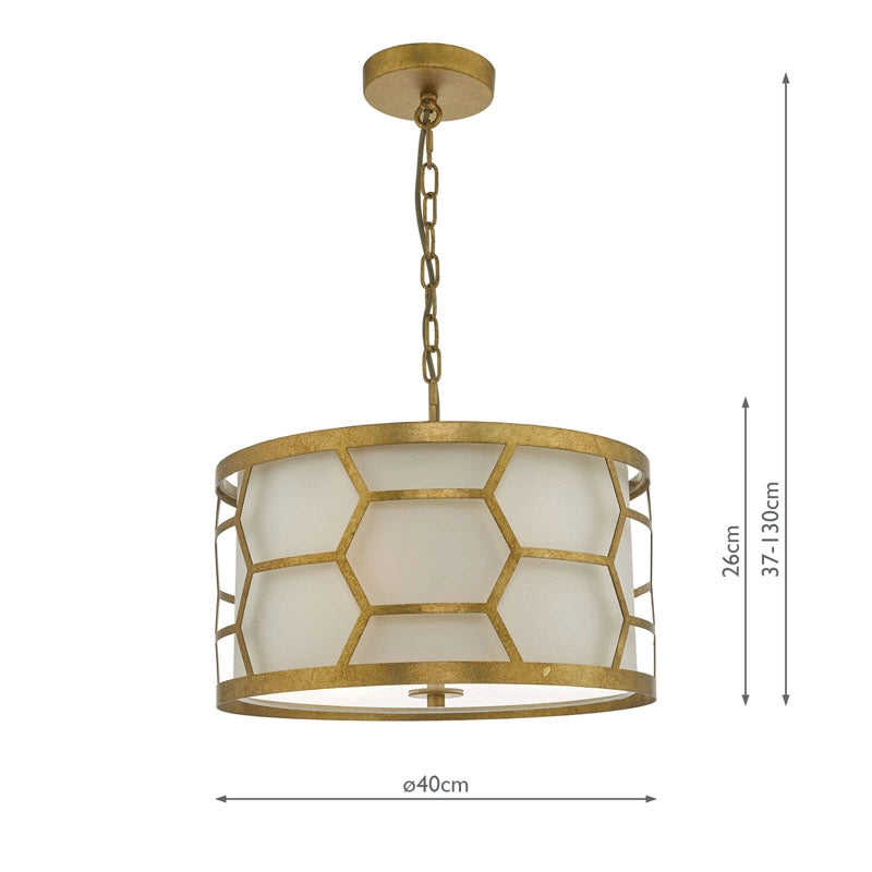 Epstein 3 Light Pendant