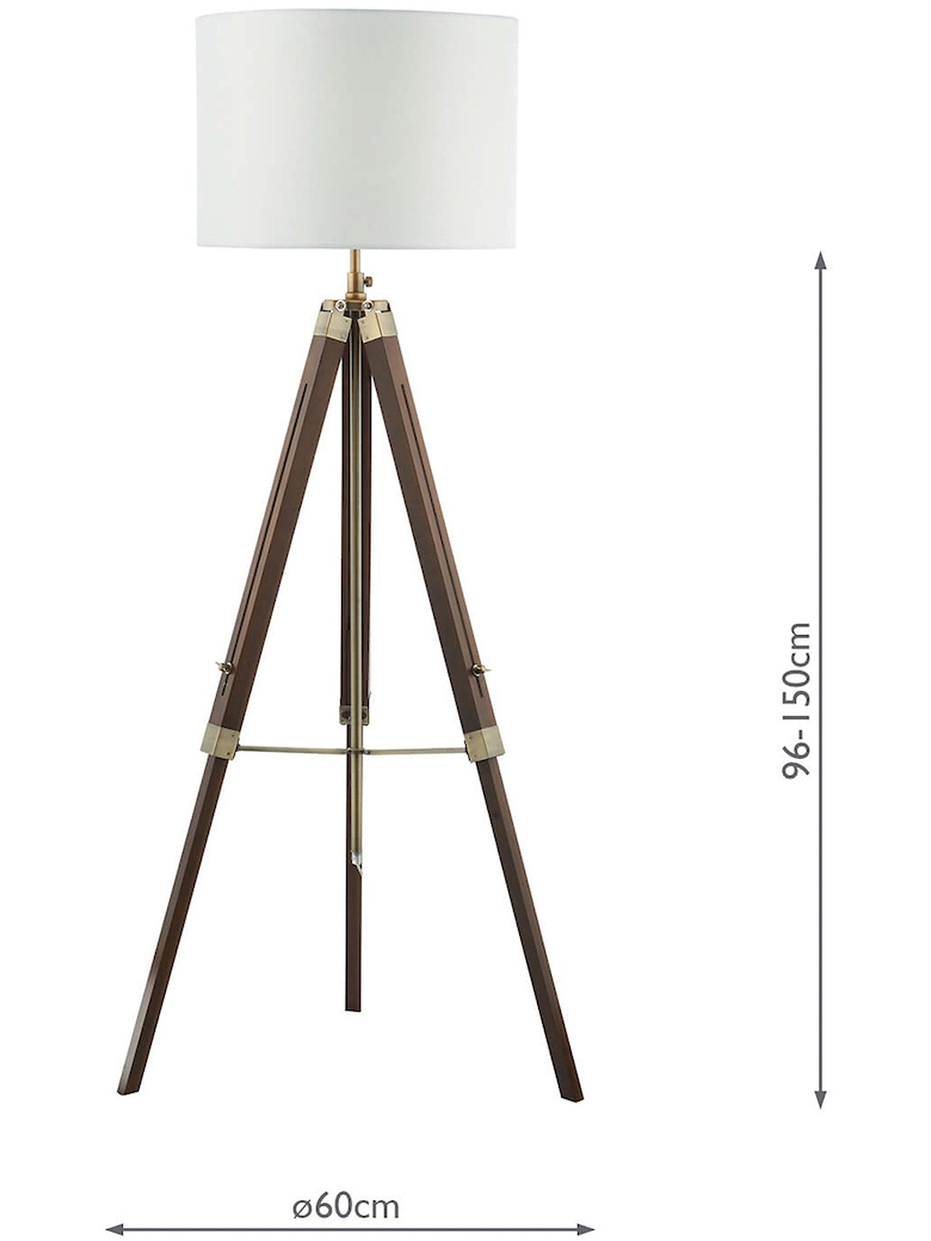 Easel Tripod Floor Lamp Base