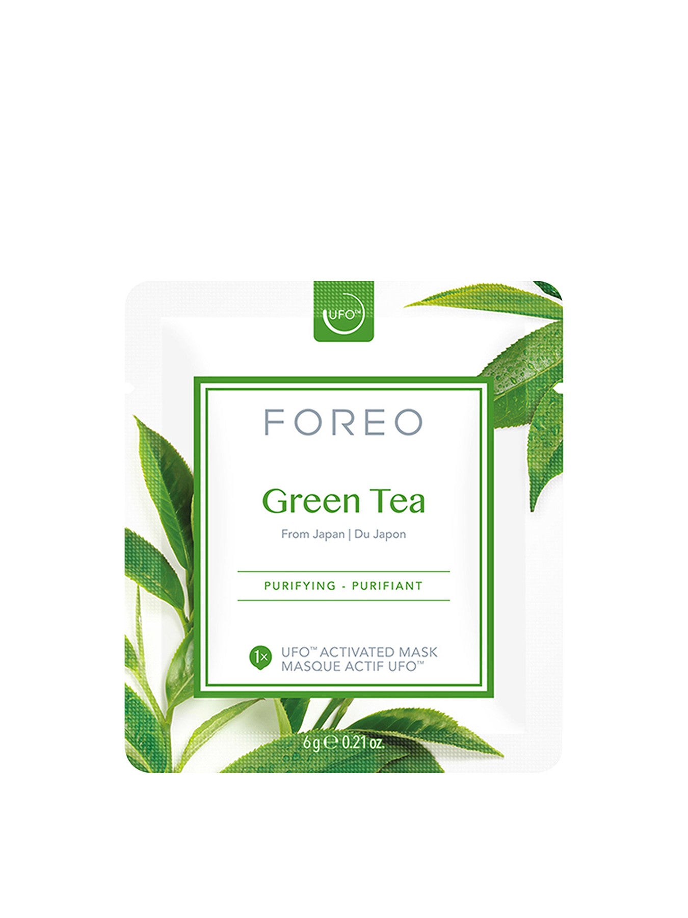 UFO Mask Farm To Face Green Tea x 6