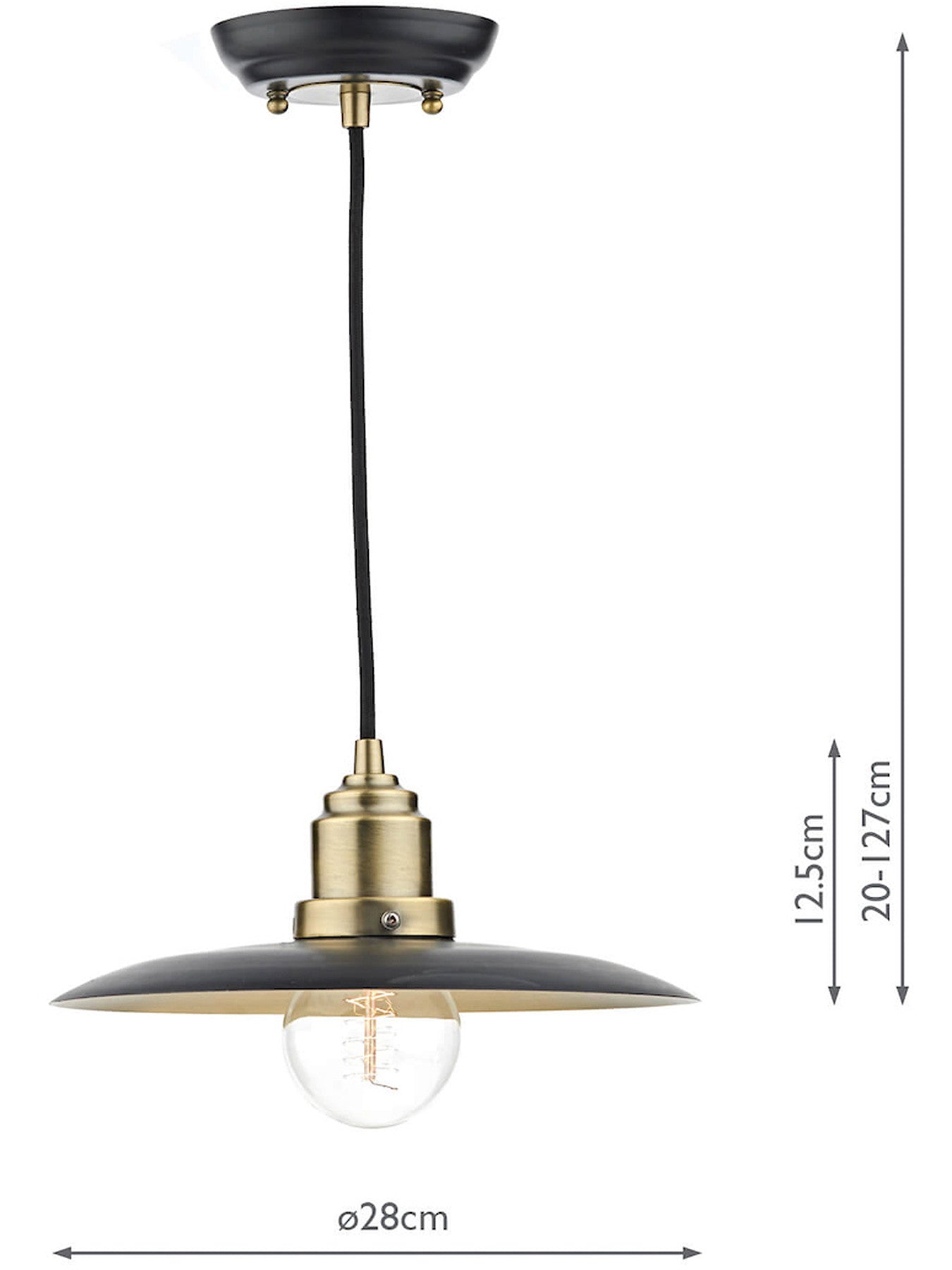 Hannover 1 Light Pendant