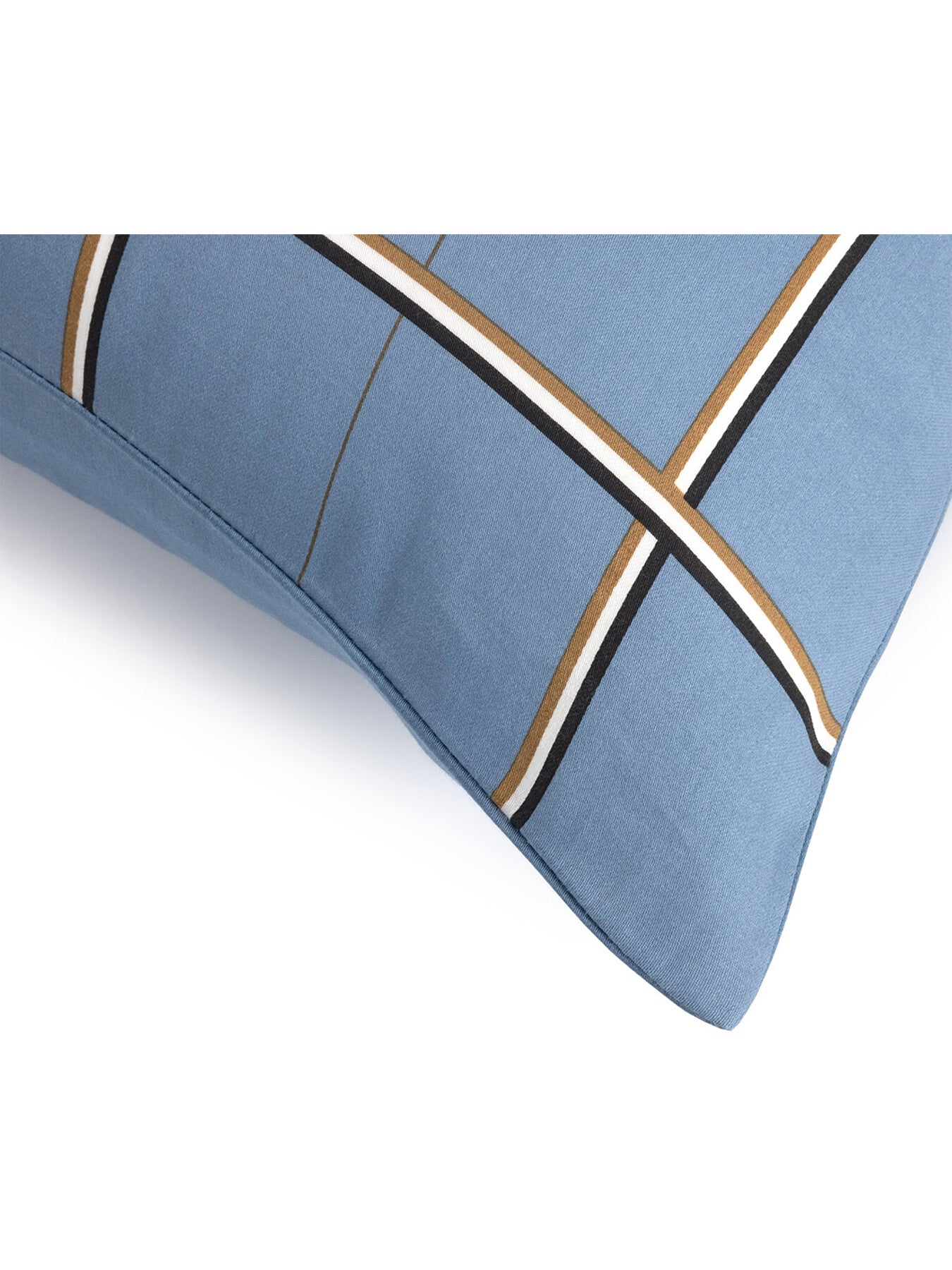 Boss Check Standard Pillowcase Blue