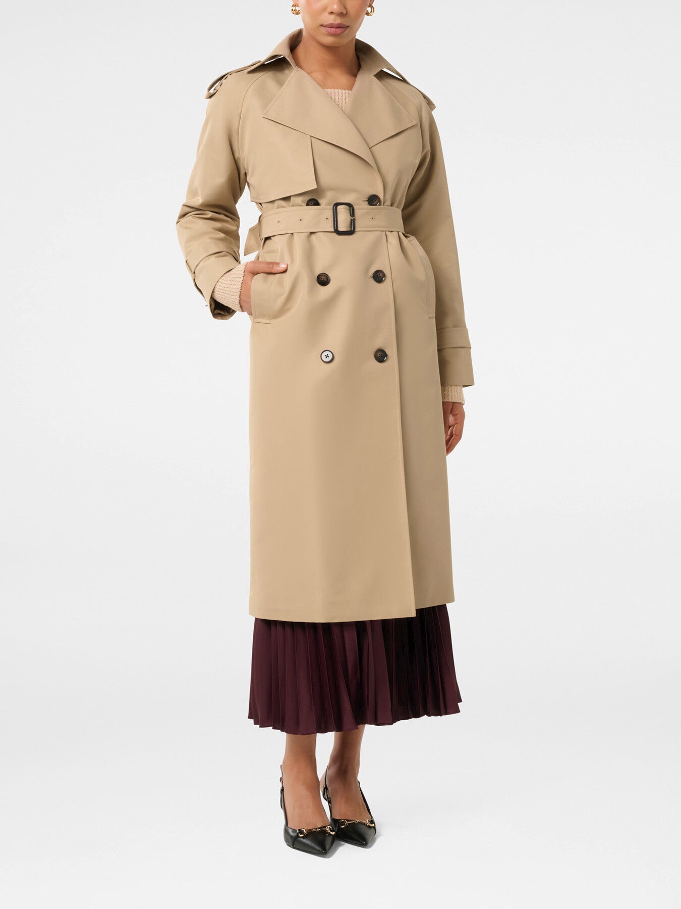 Melissa Fashion Trench Coat