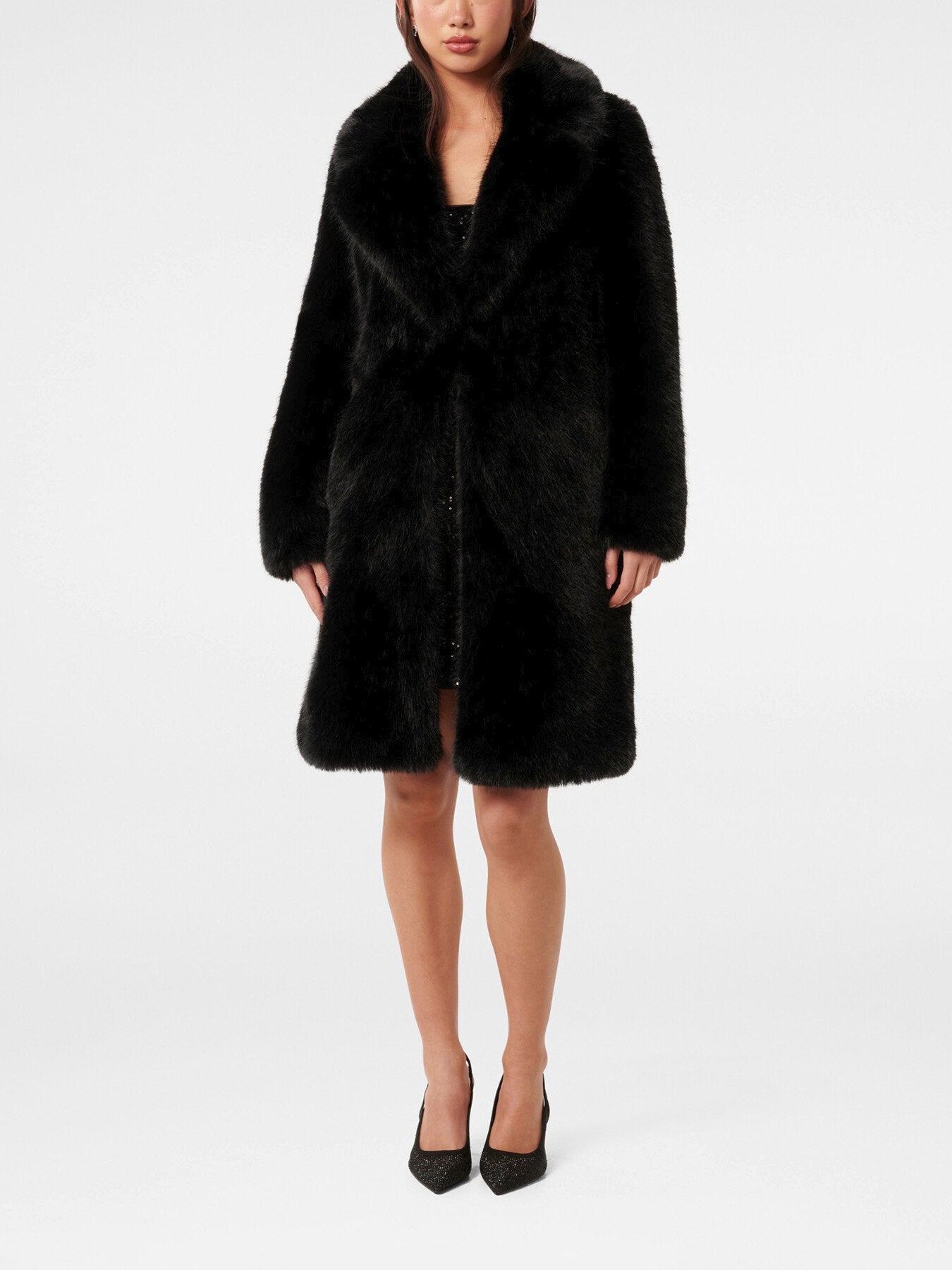 Amina Faux Fur Coat