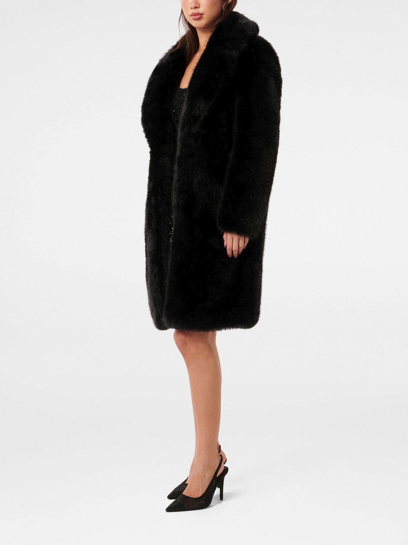 Amina Faux Fur Coat