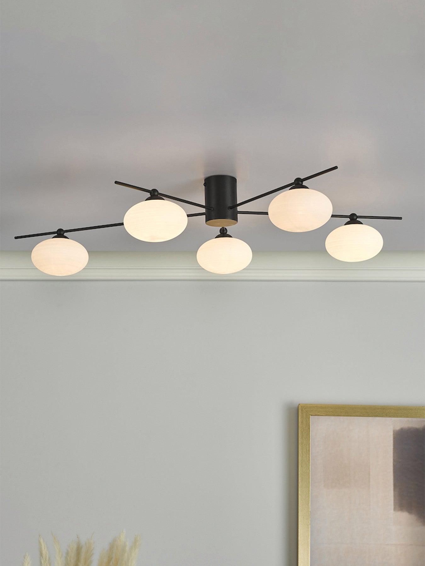 Jaspert Semi Flush Ceiling Light