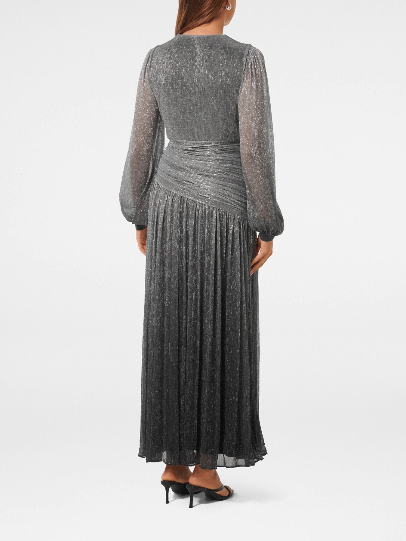 Viv Ombre Plisse Maxi Dress