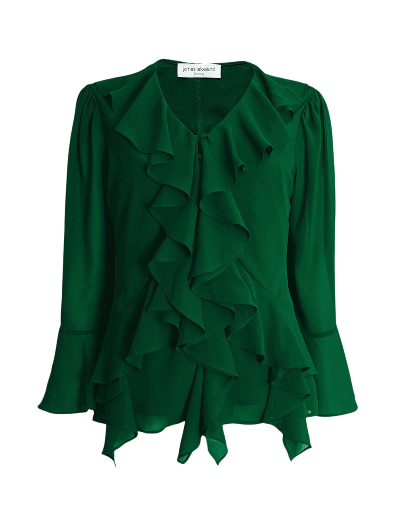 Chiffon Ruffle Shirt