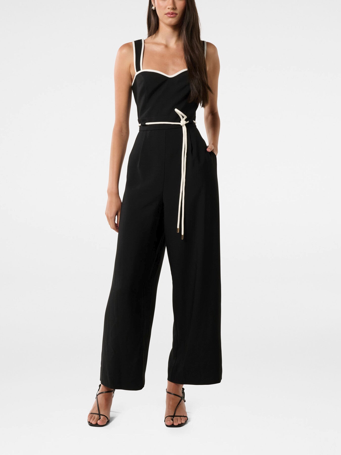 Rosalind Tipped Jumpsuit