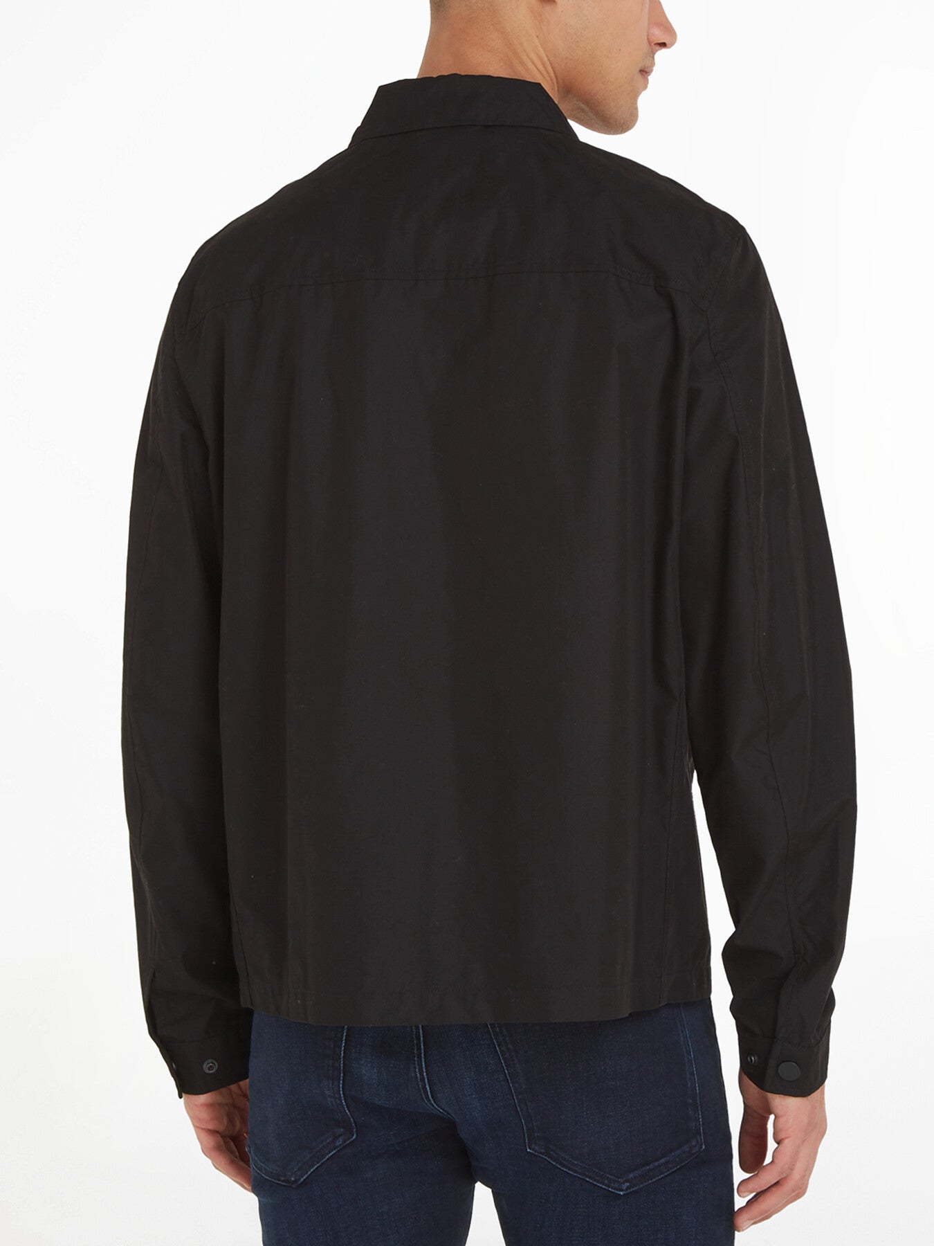Zip Up Shirt Jacket