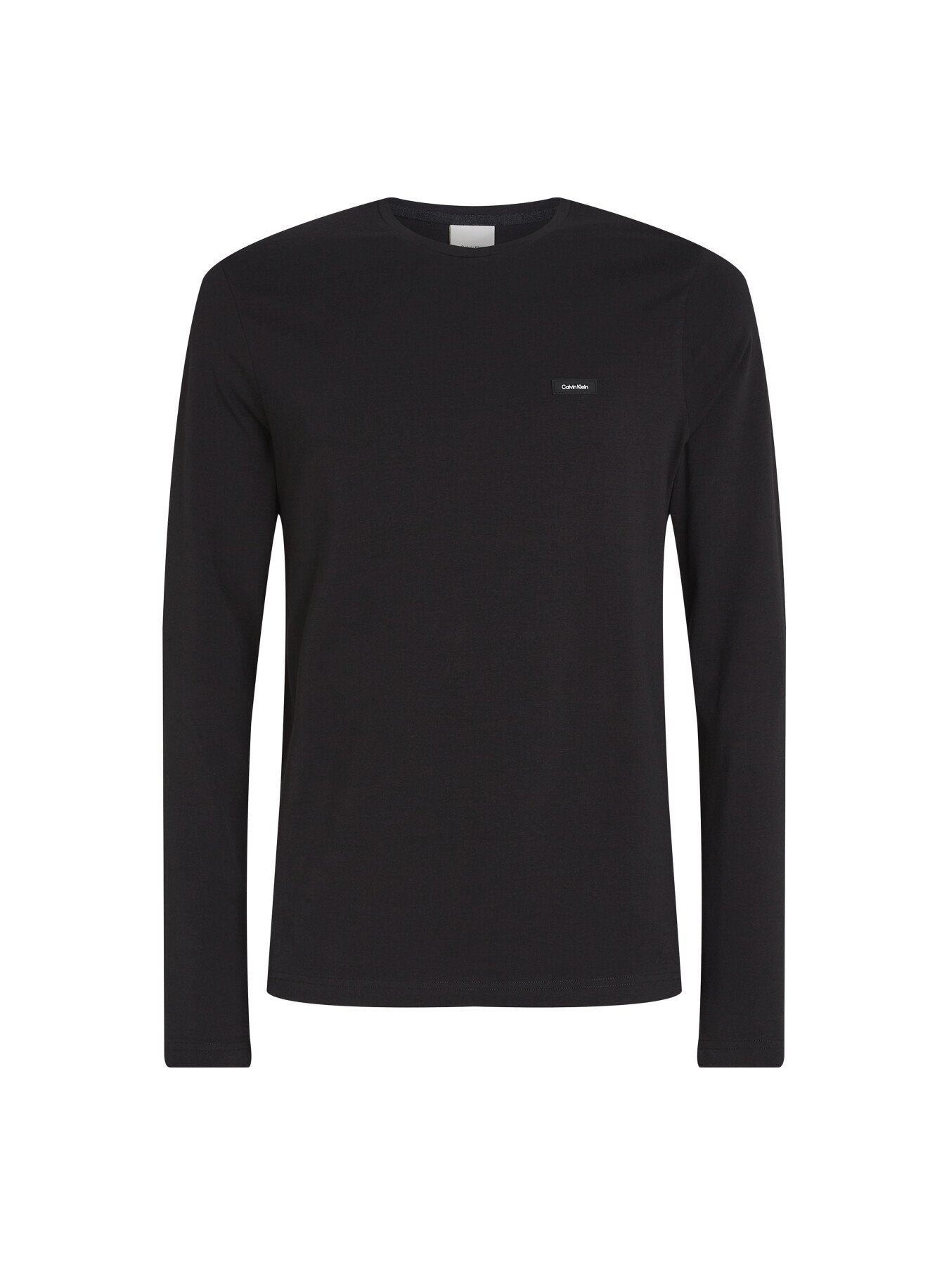 Slim Stretch Cotton Long Sleeve T-Shirt