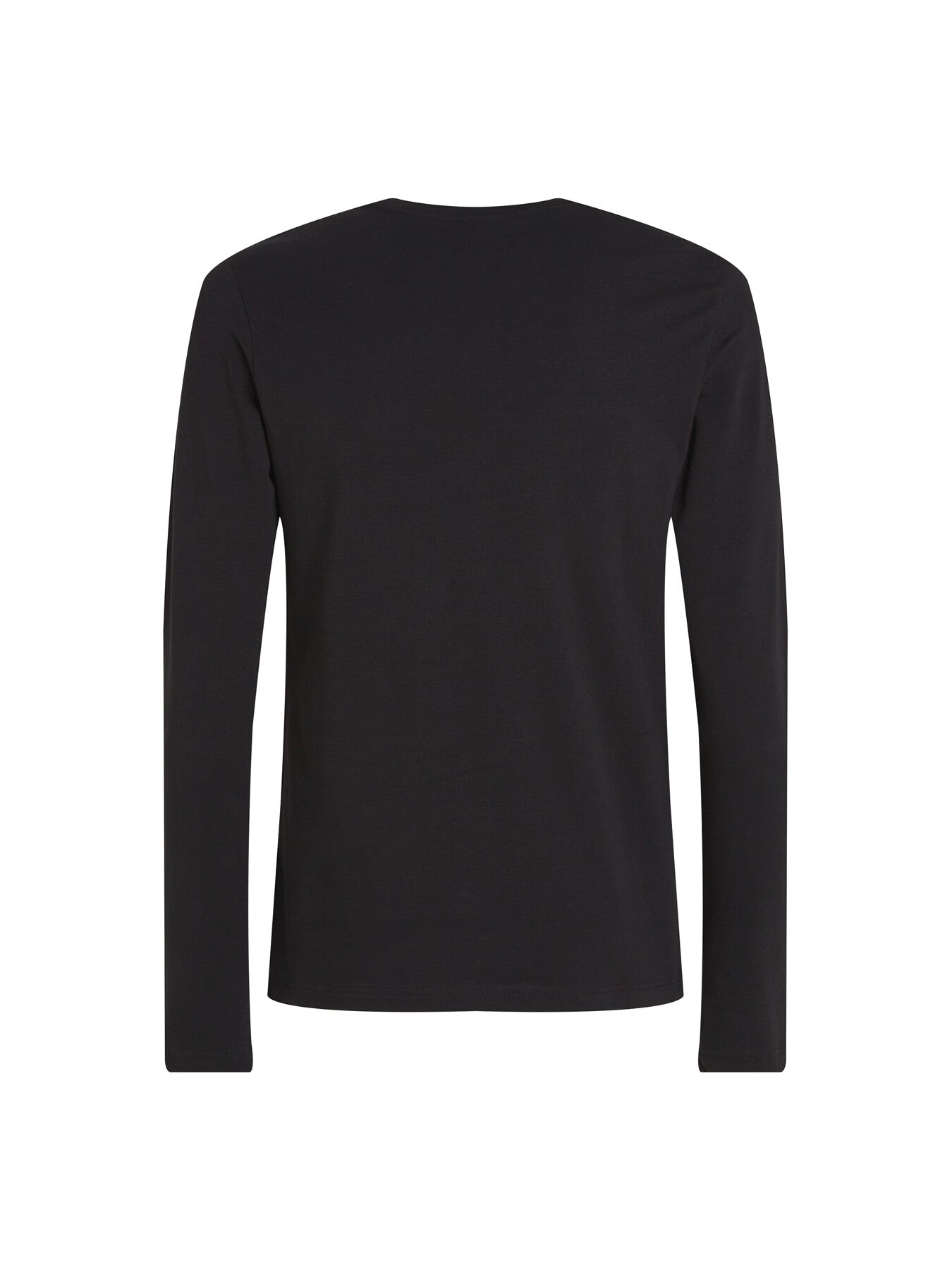 Slim Stretch Cotton Long Sleeve T-Shirt