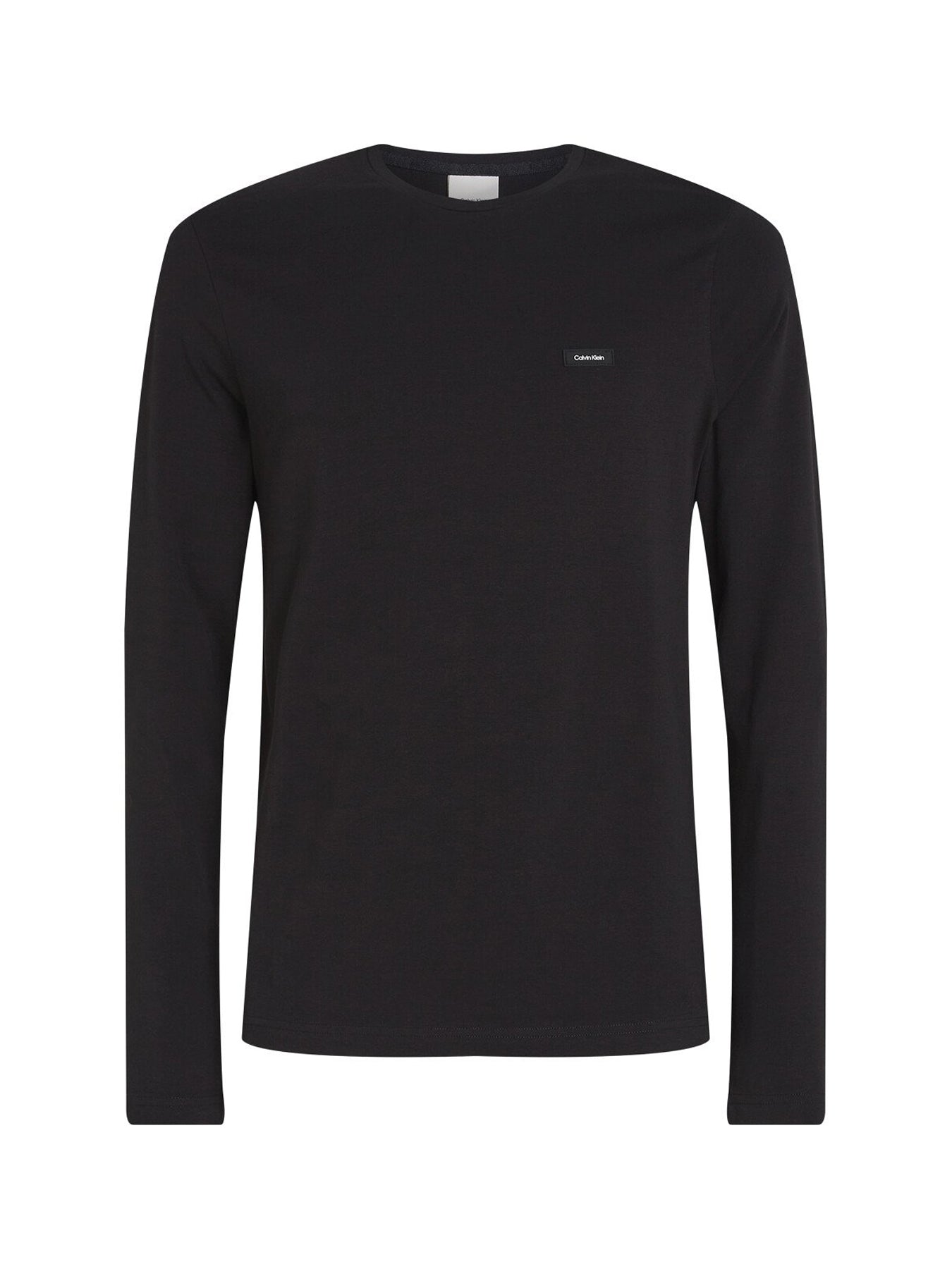 Slim Stretch Cotton Long Sleeve T-Shirt