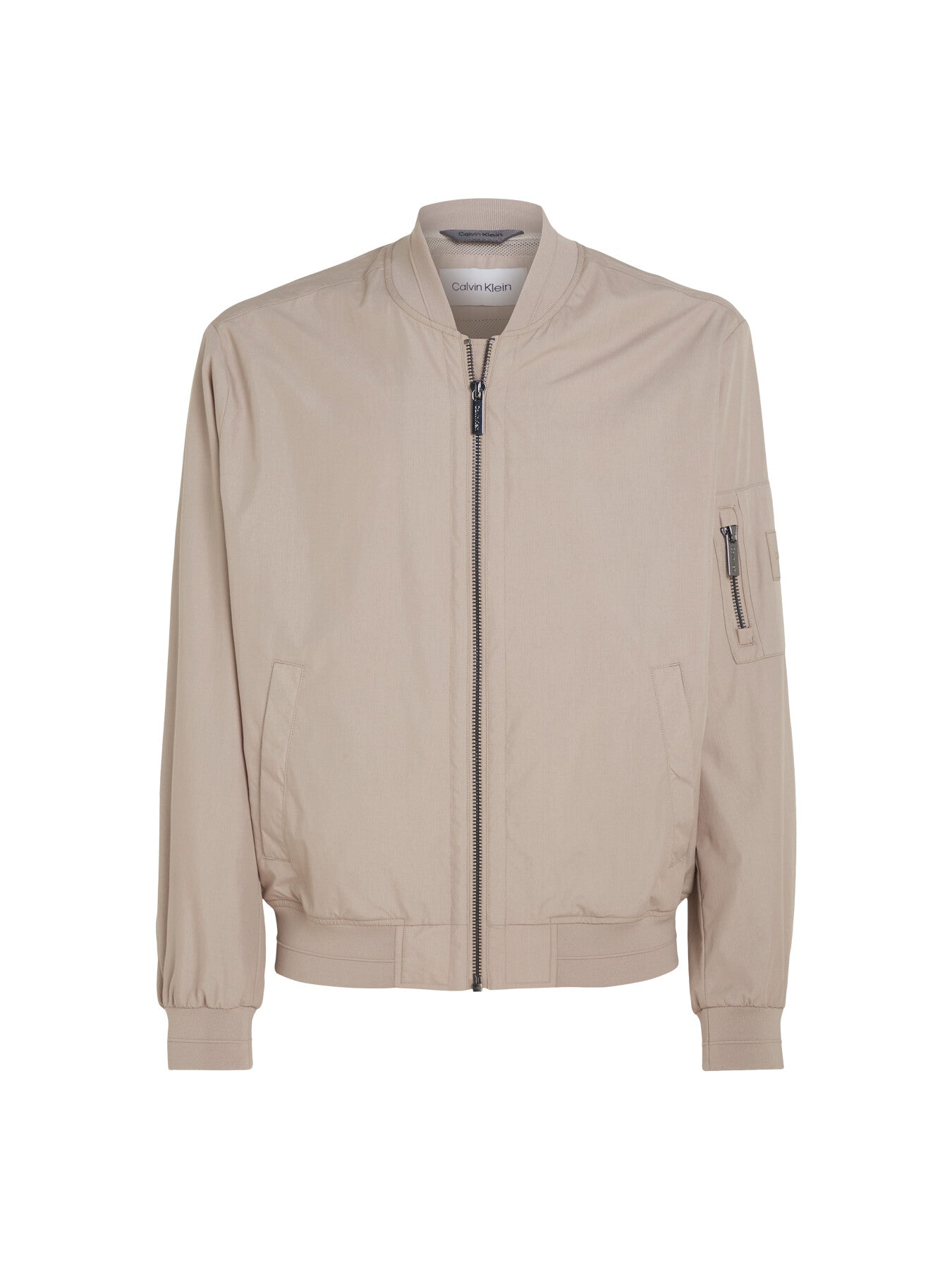 Cotton Nylon Bomber Jacket
