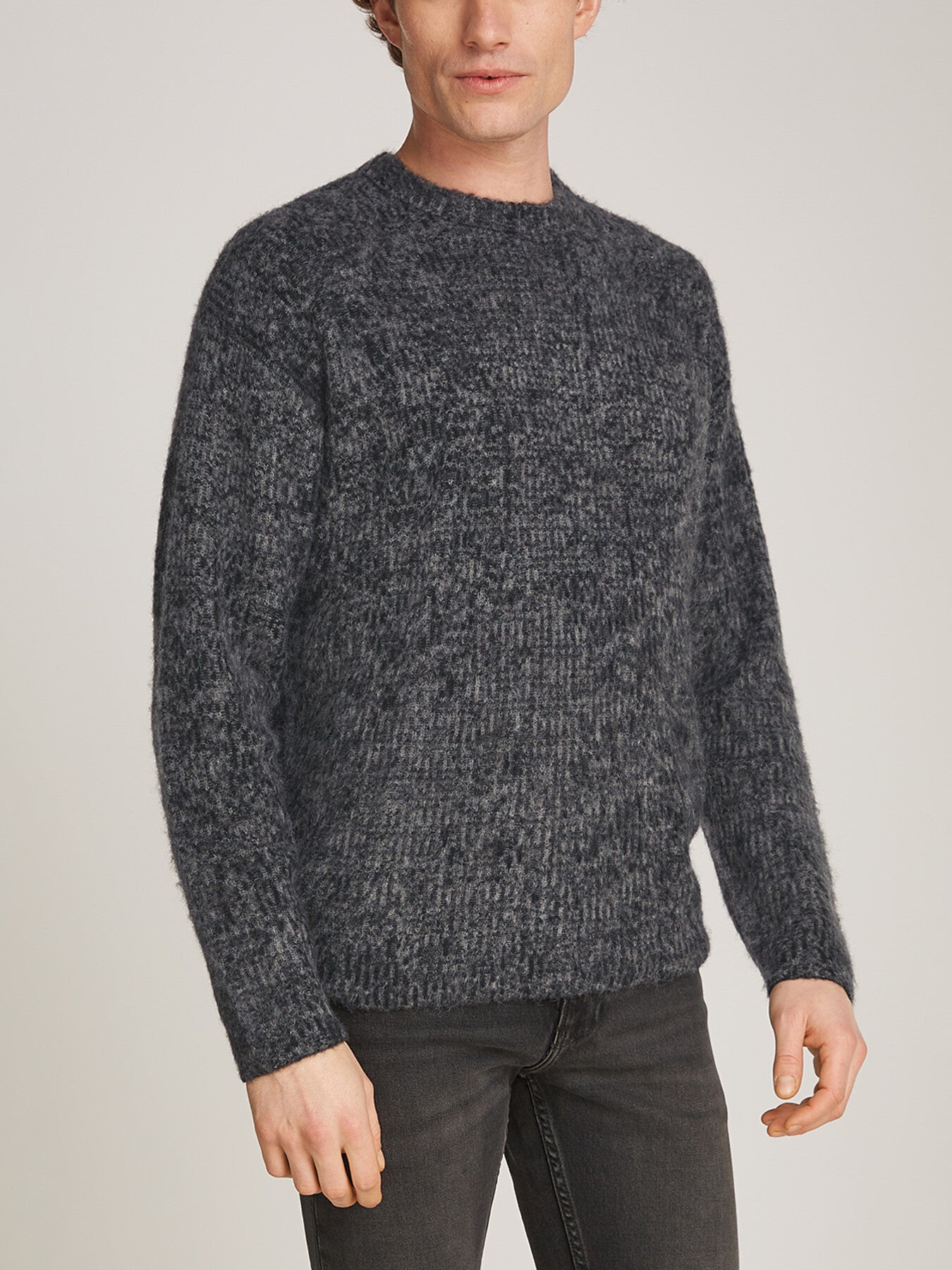 Brushed Wool Jacquard Jumper