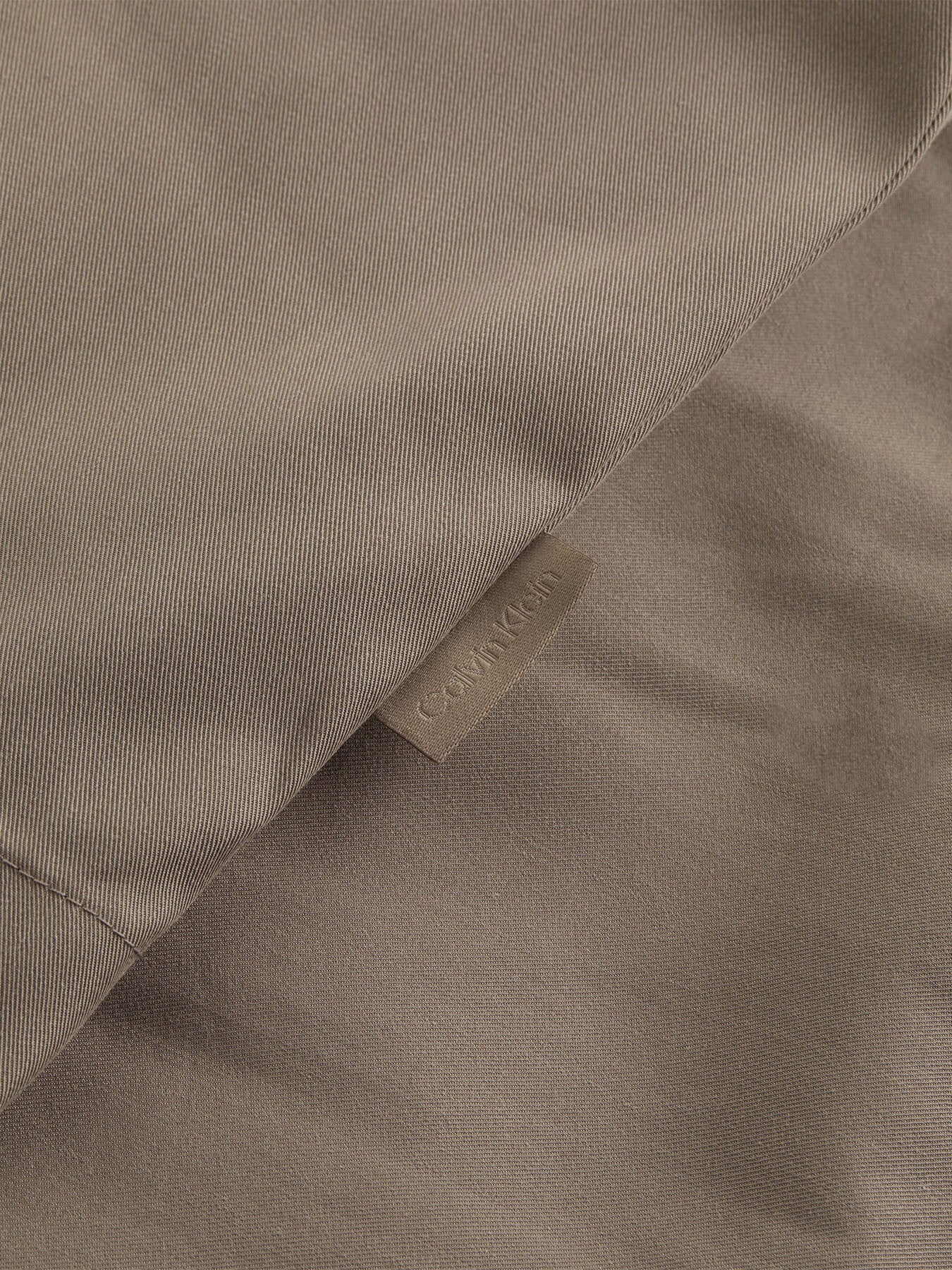 Boxy Twill Overshirt