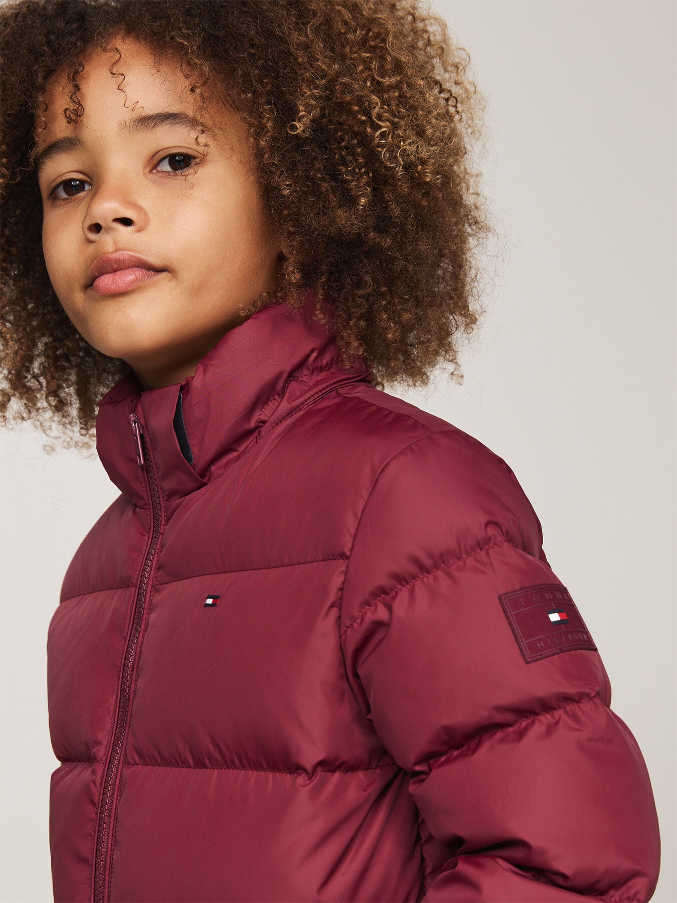 Down-Filled Hooded Relaxed Puffer Jacket