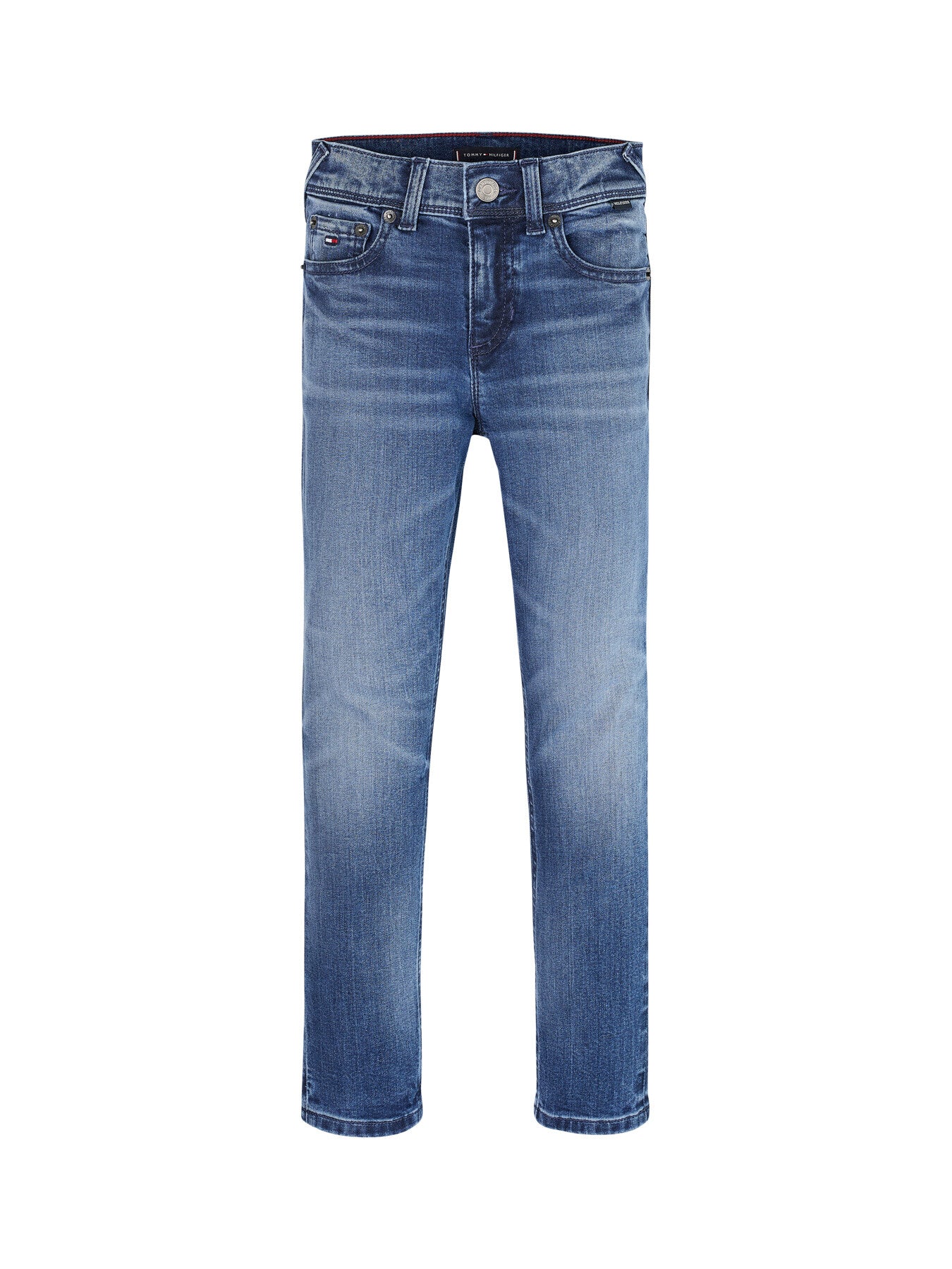 Faded Dark Wash Slim Jeans