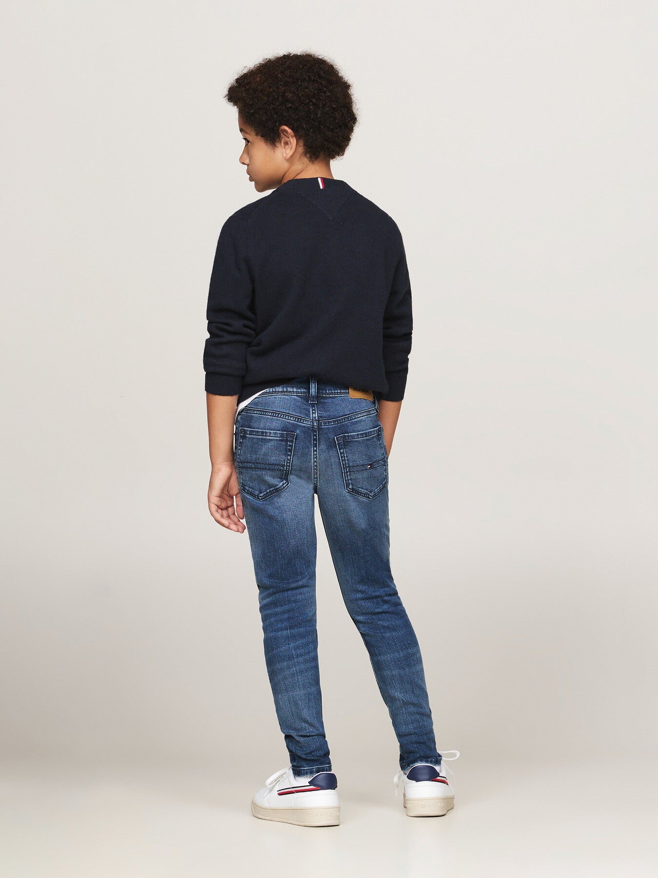 Faded Dark Wash Slim Jeans