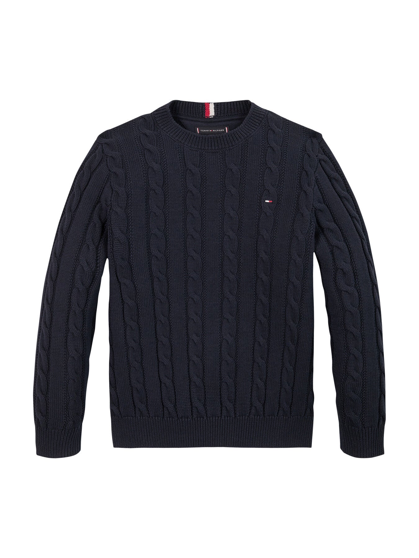 Cable Knit Crew Neck Jumper