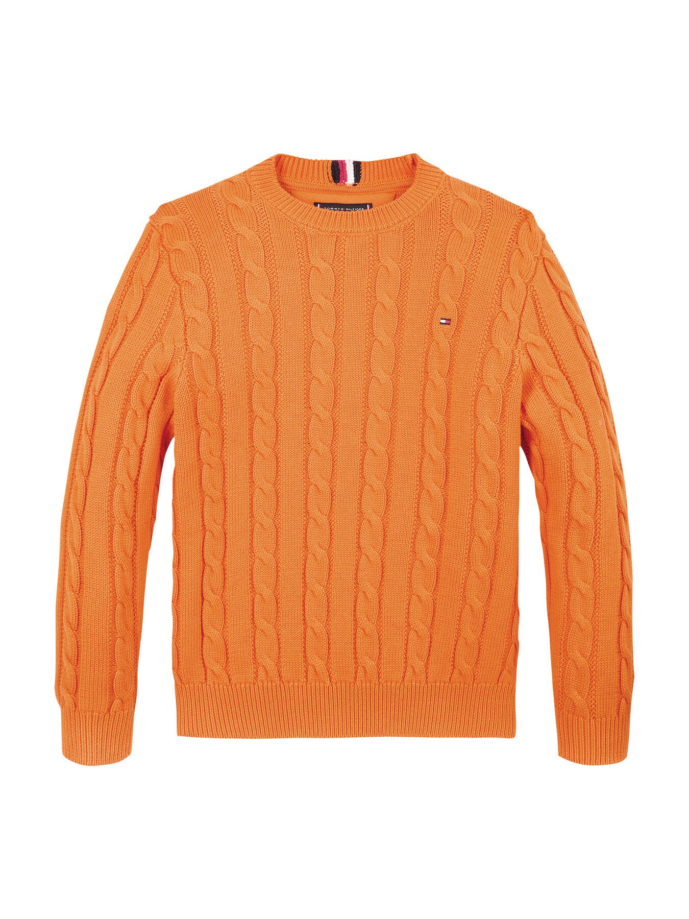 Cable Knit Crew Neck Jumper