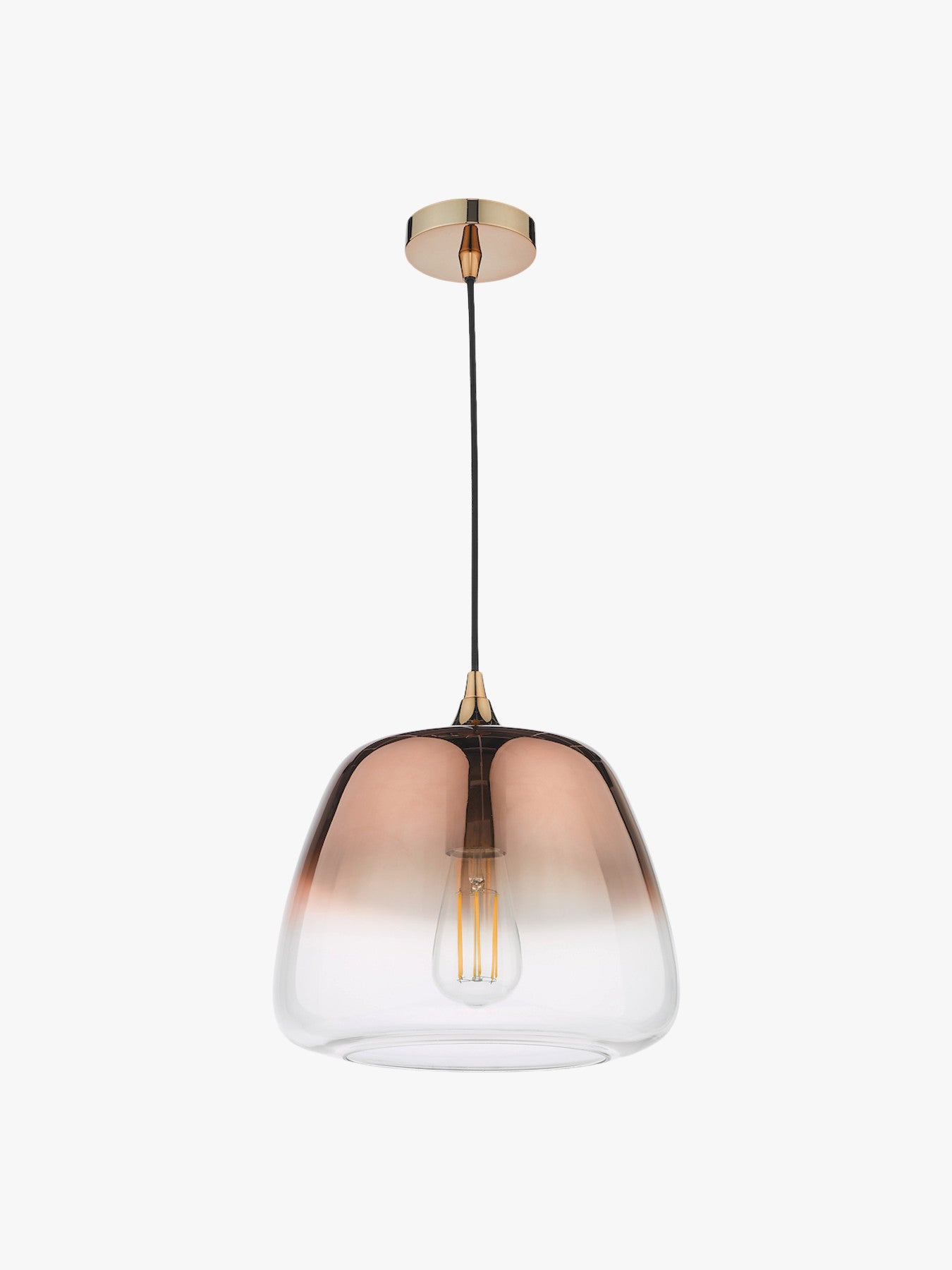 Klaxon 1 Light Pendant