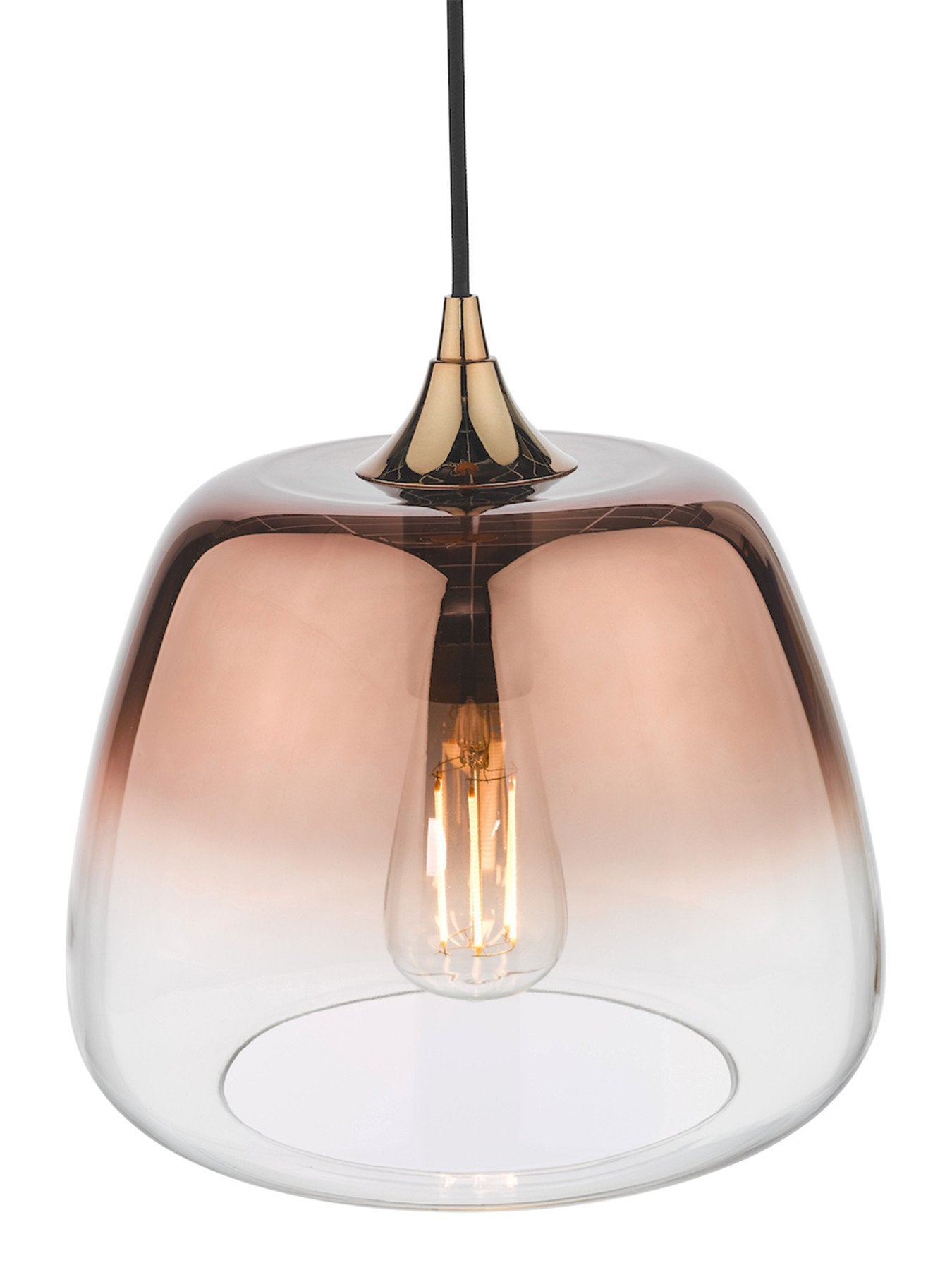 Klaxon 1 Light Pendant