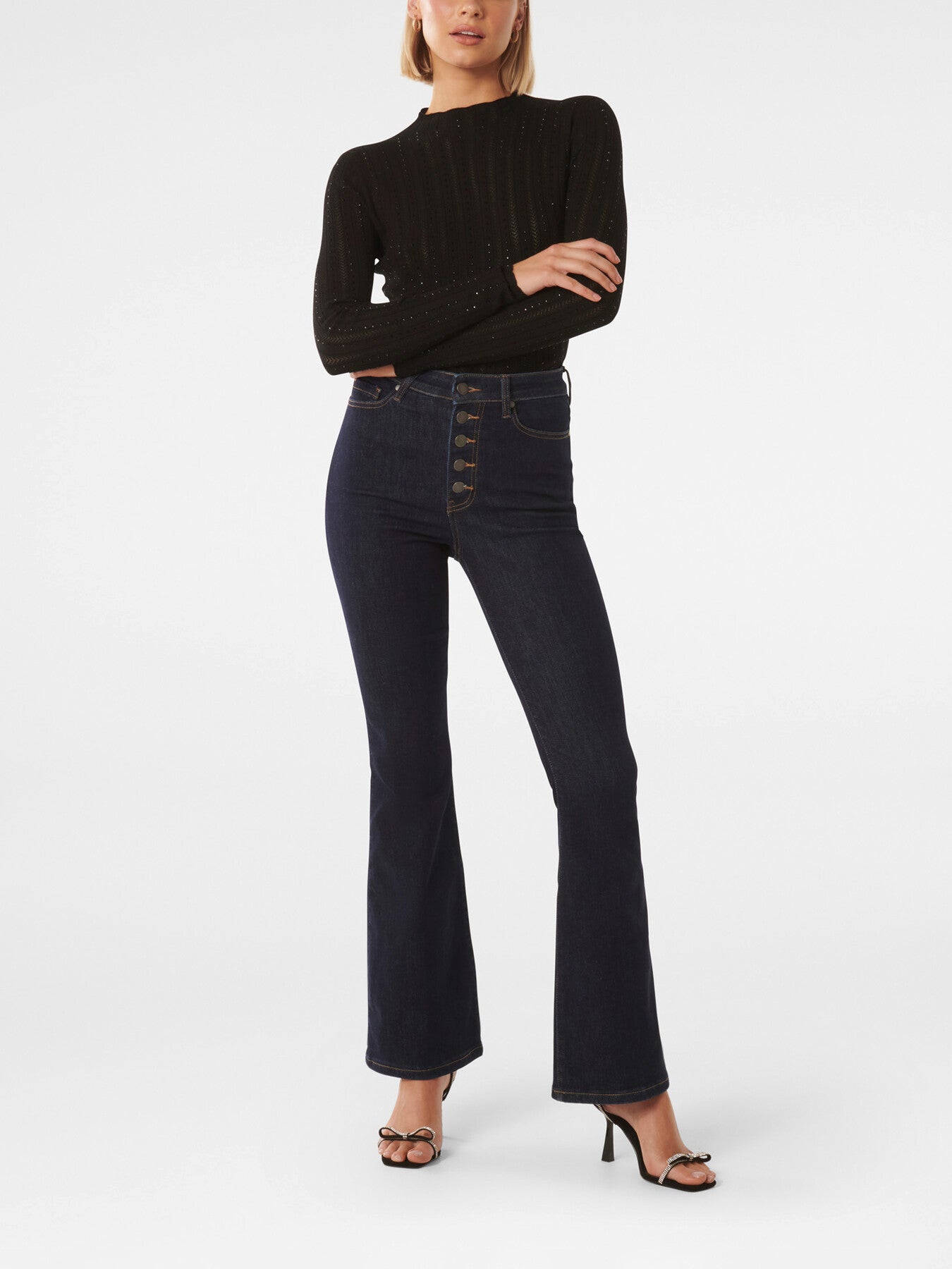 Natalie Embellished Knit Top