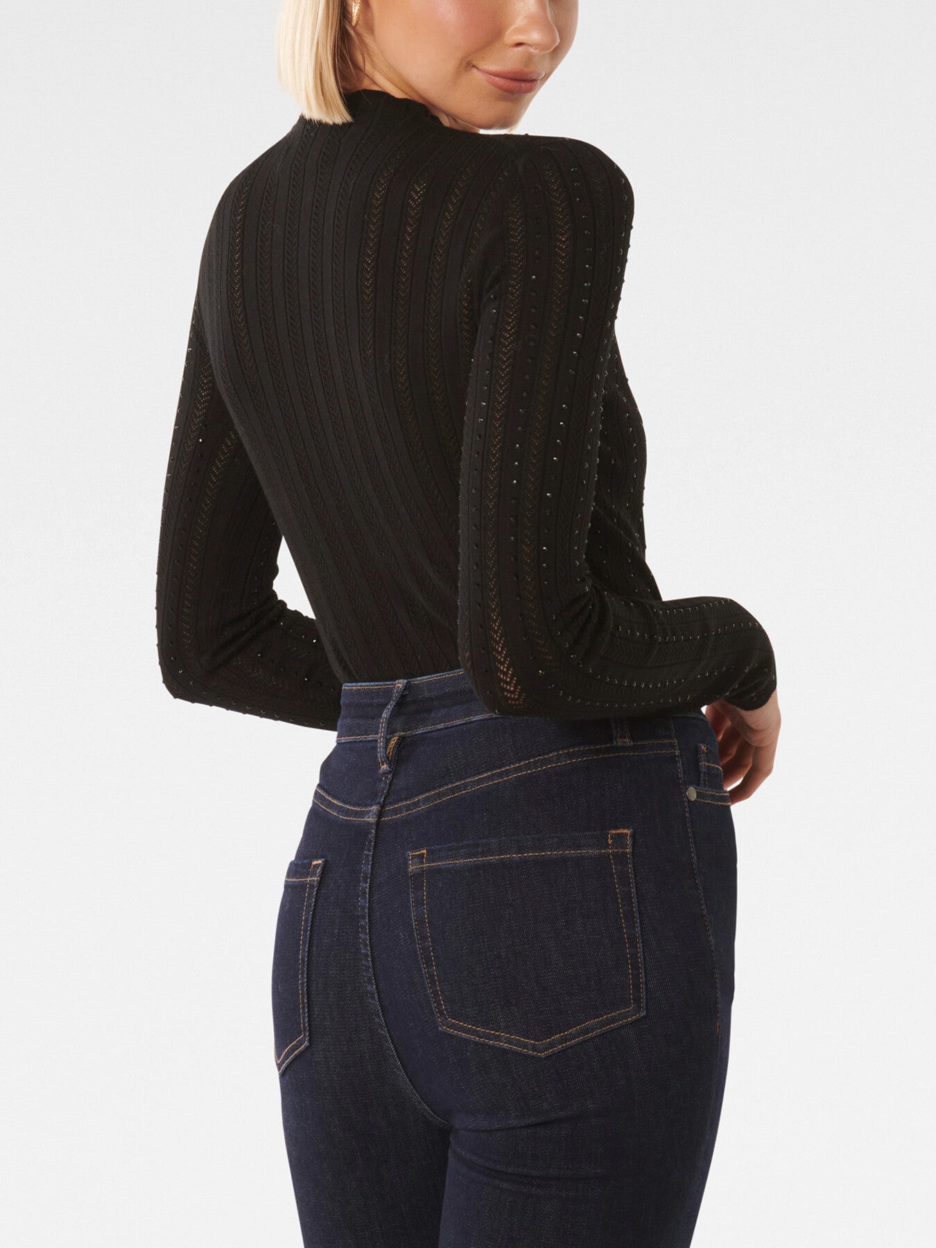 Natalie Embellished Knit Top