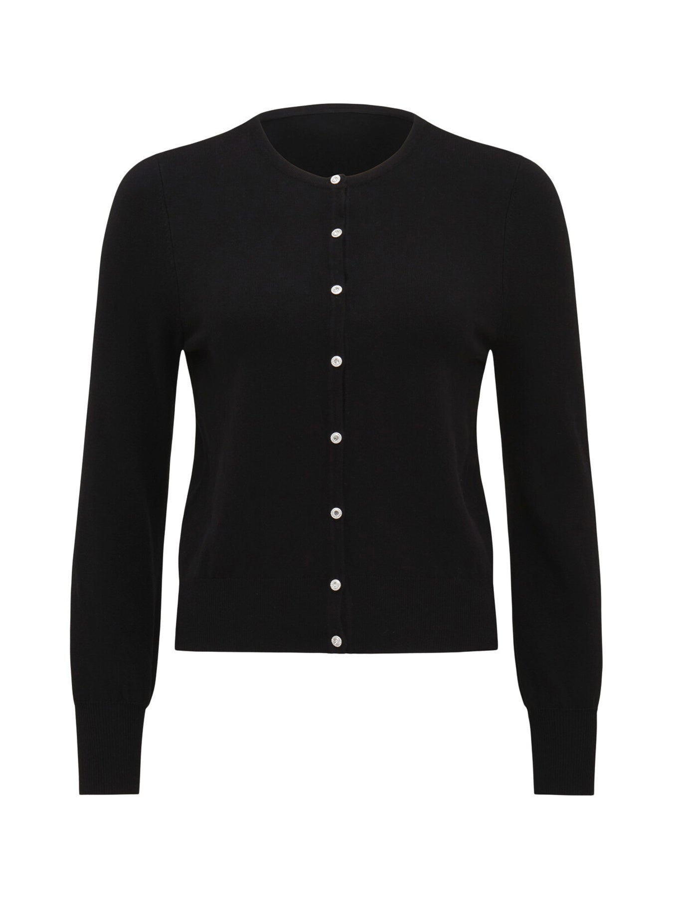 Morgan Basic Crew Knit Cardigan