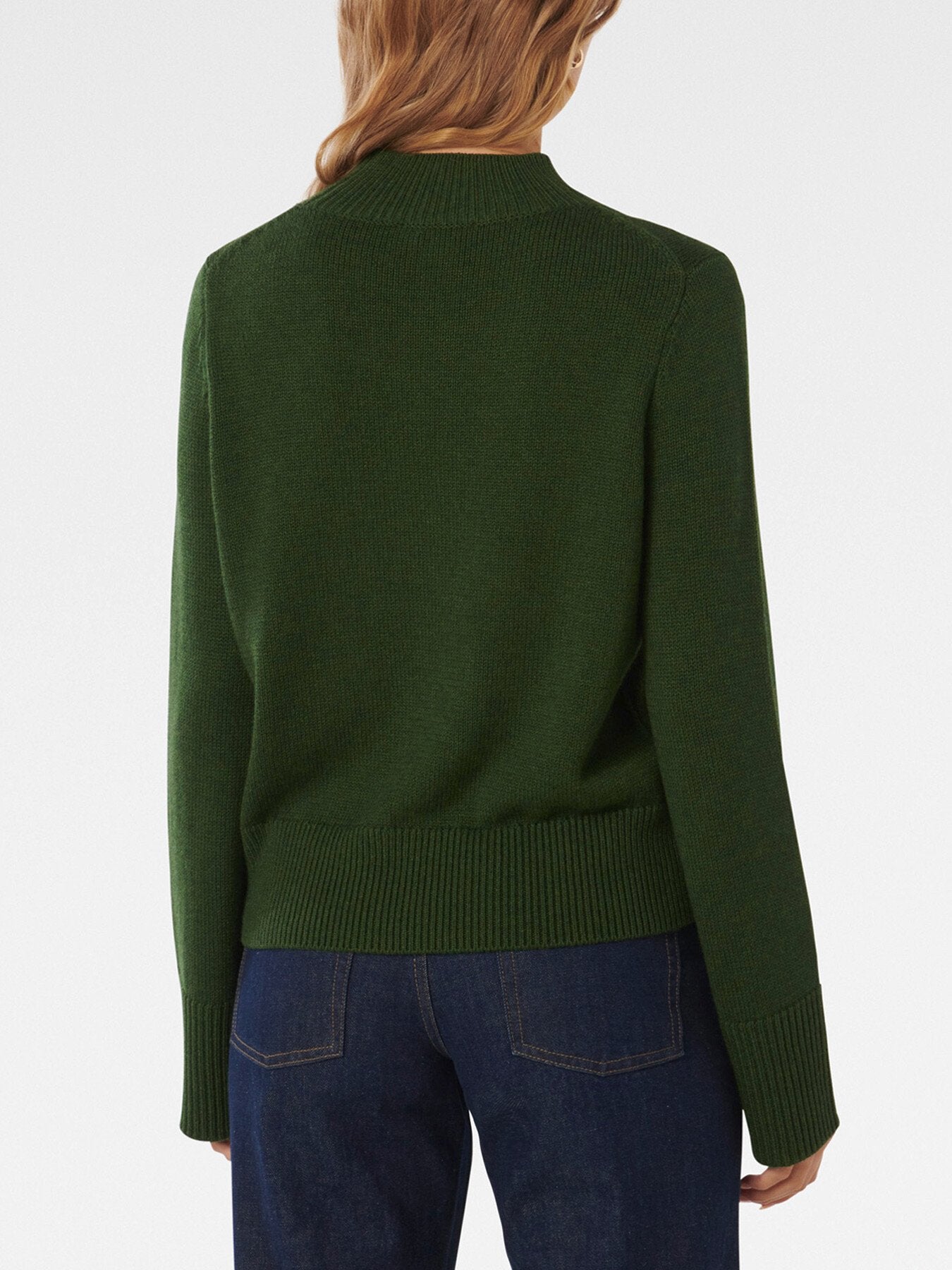 Poppy Stand Neck Jumper