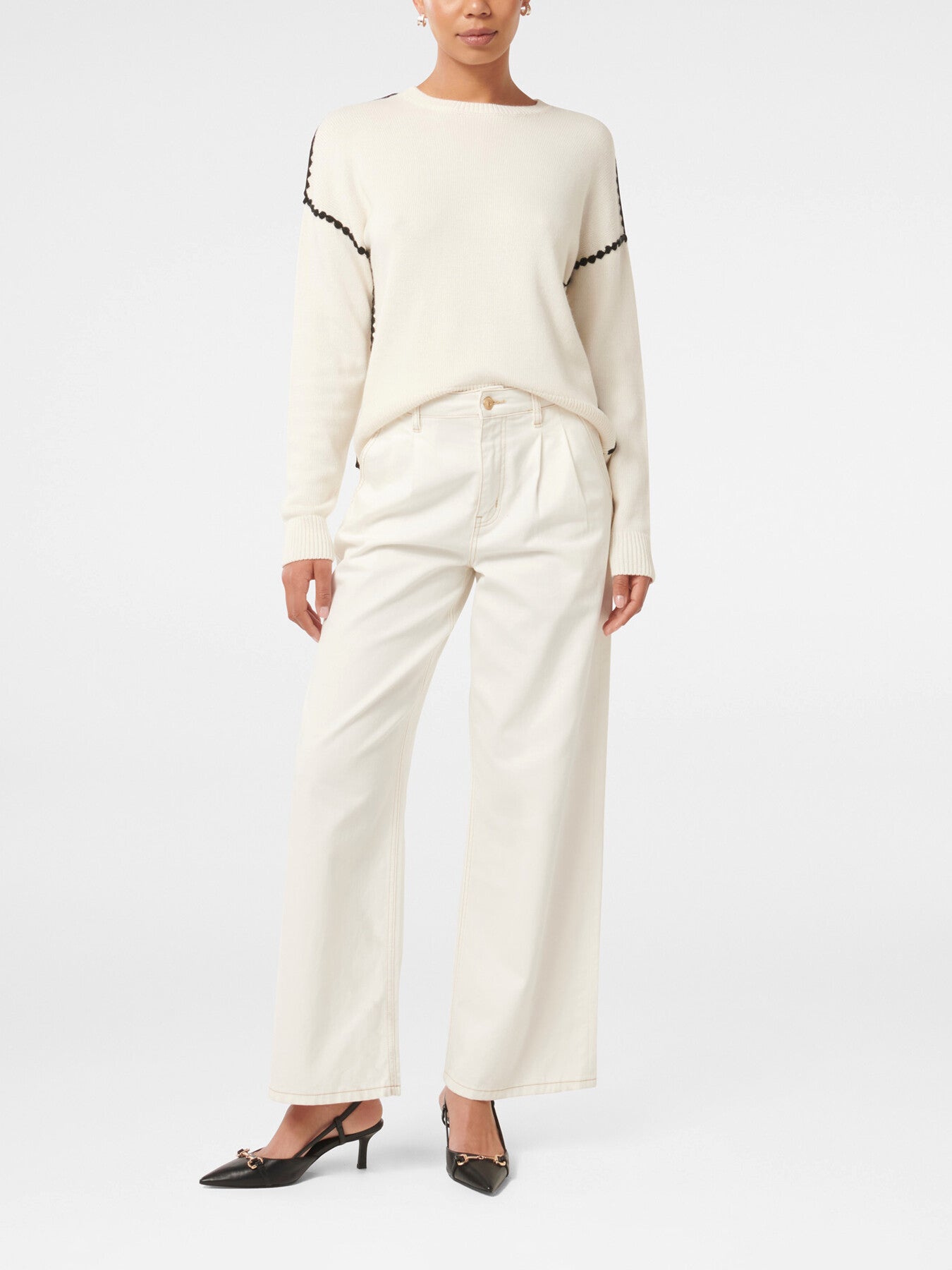 Tiffany Crochet Whipstitch Jumper