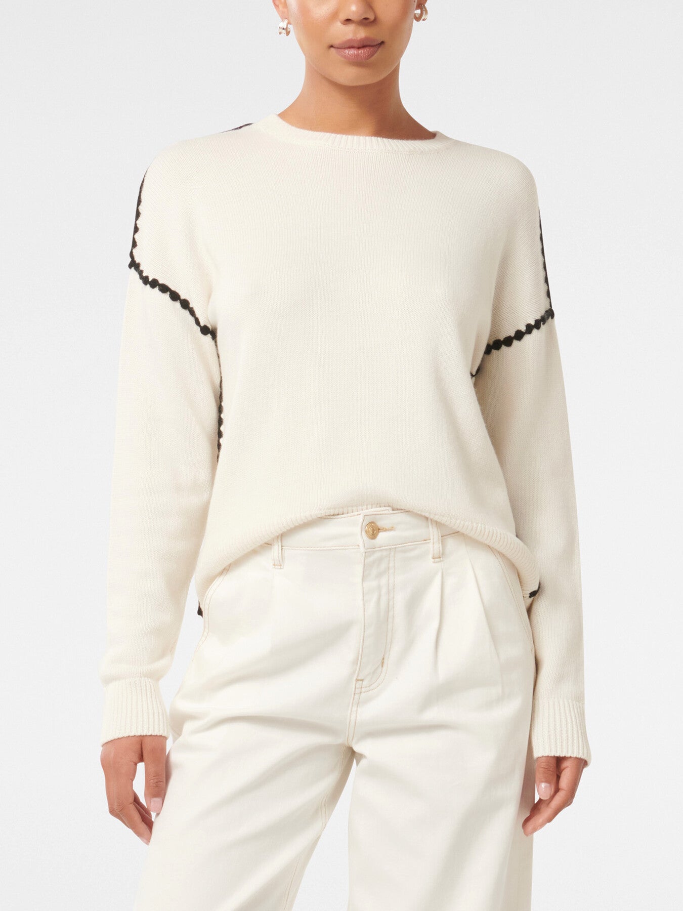 Tiffany Crochet Whipstitch Jumper