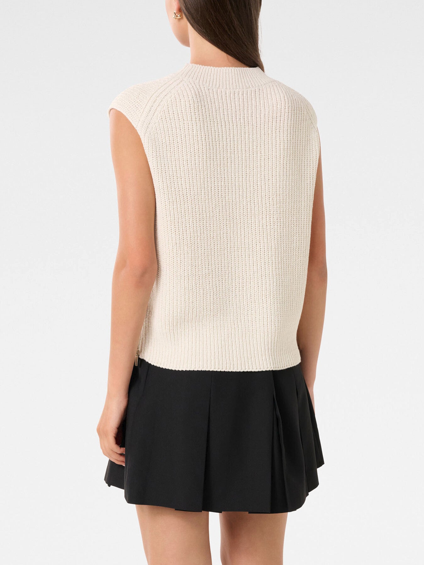 Emily Zip Detail Knitted Tank Top