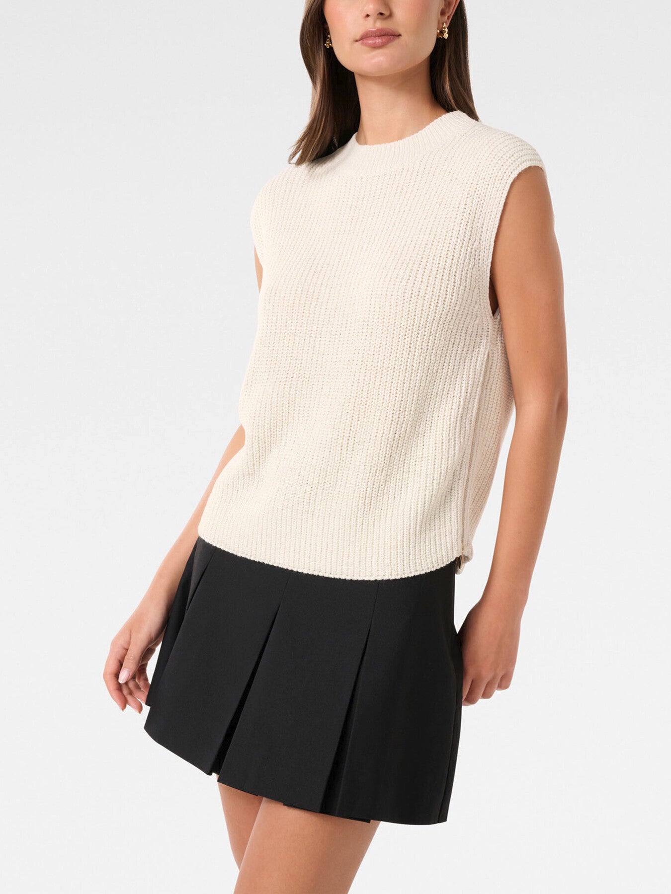 Emily Zip Detail Knitted Tank Top