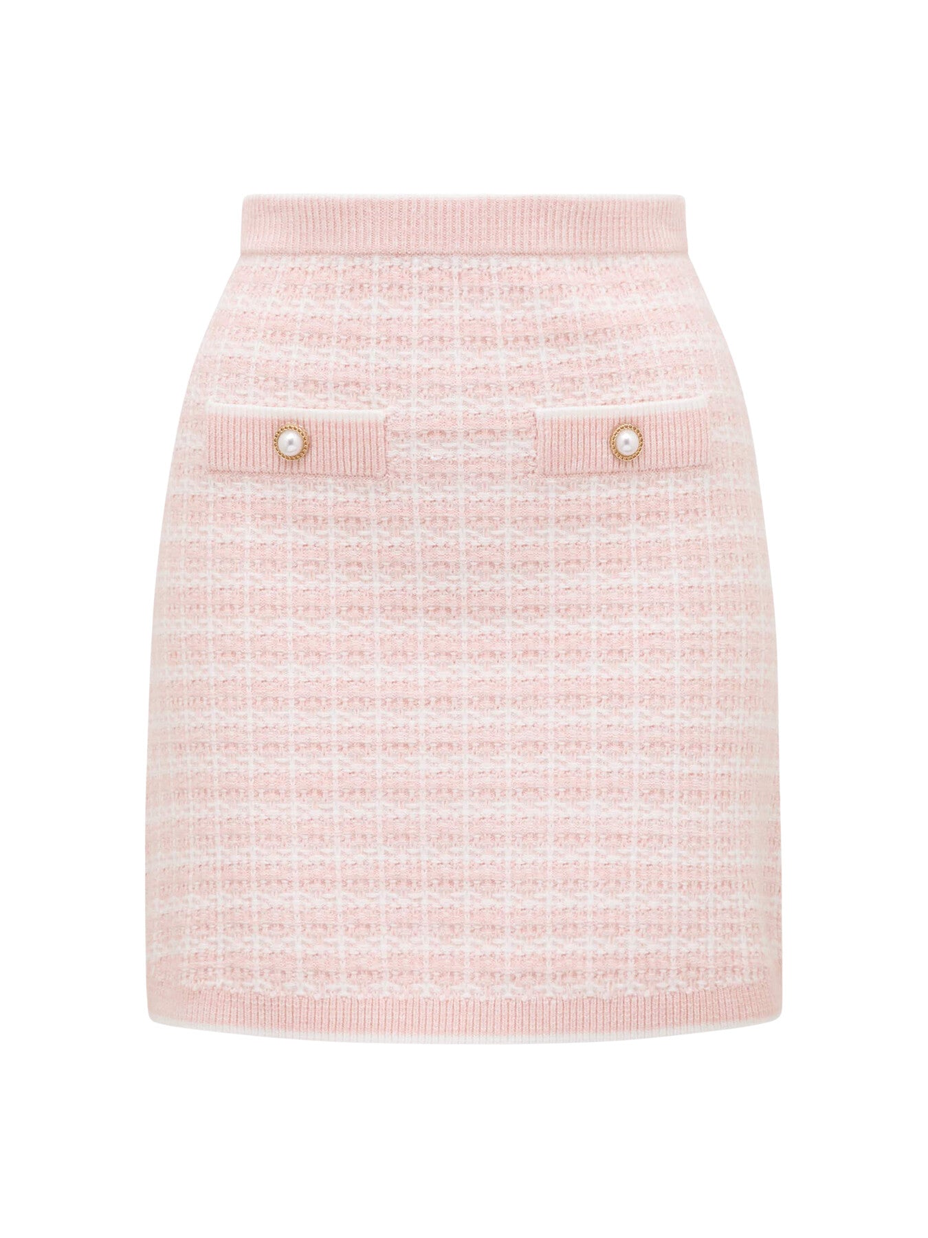Louise Boucle Knitted Skirt