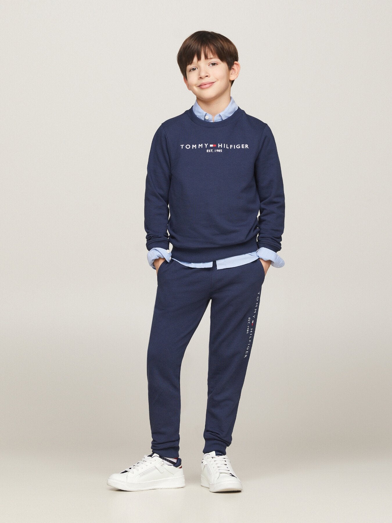 Essential Pure Cotton Logo Joggers