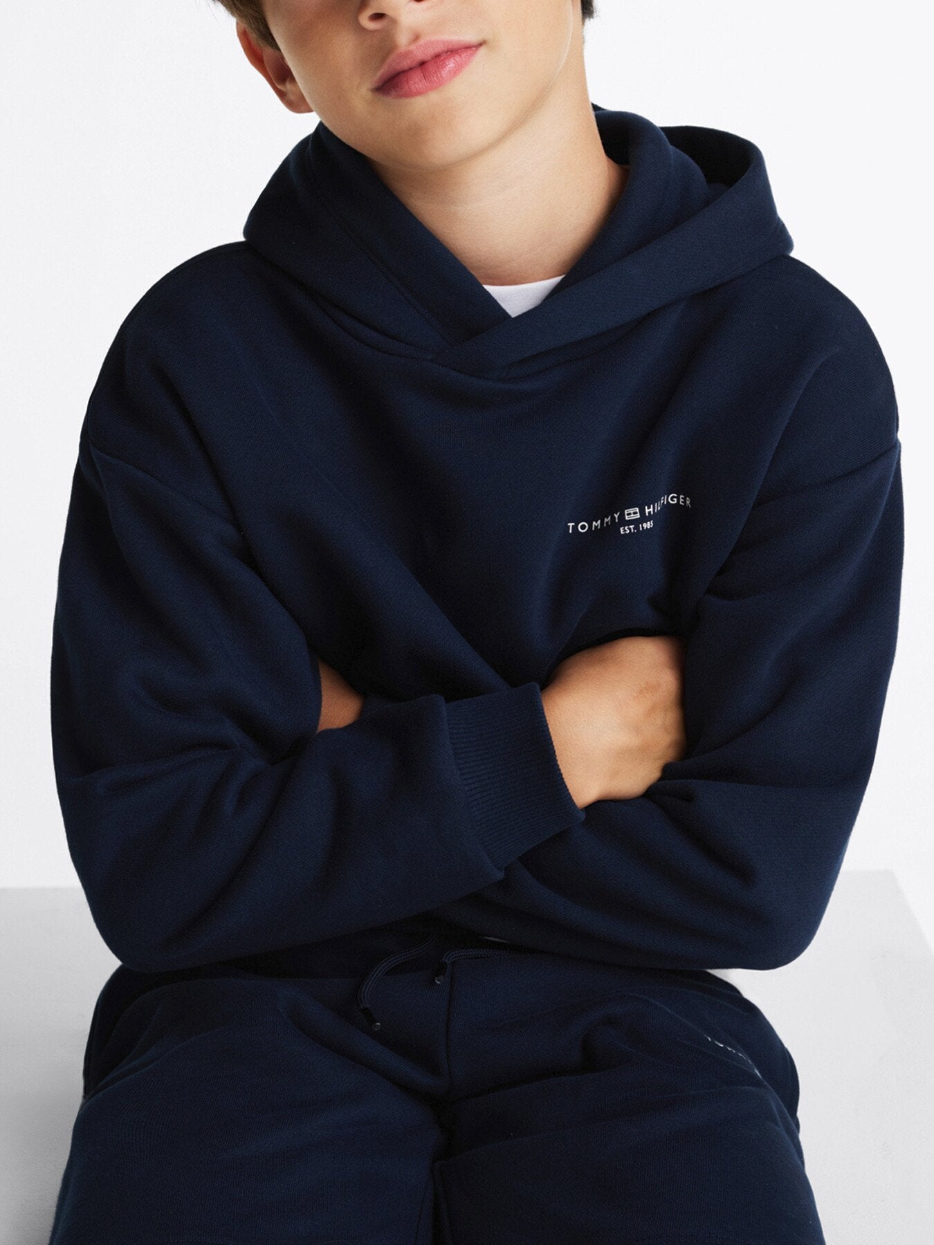 Signature Tape Logo Hoody