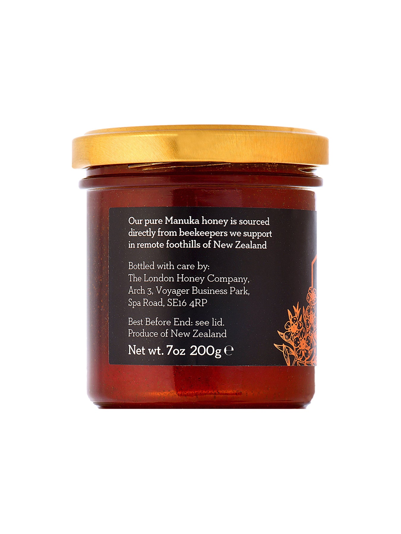 100 New Zealand Manuka Honey NPA 15 200g