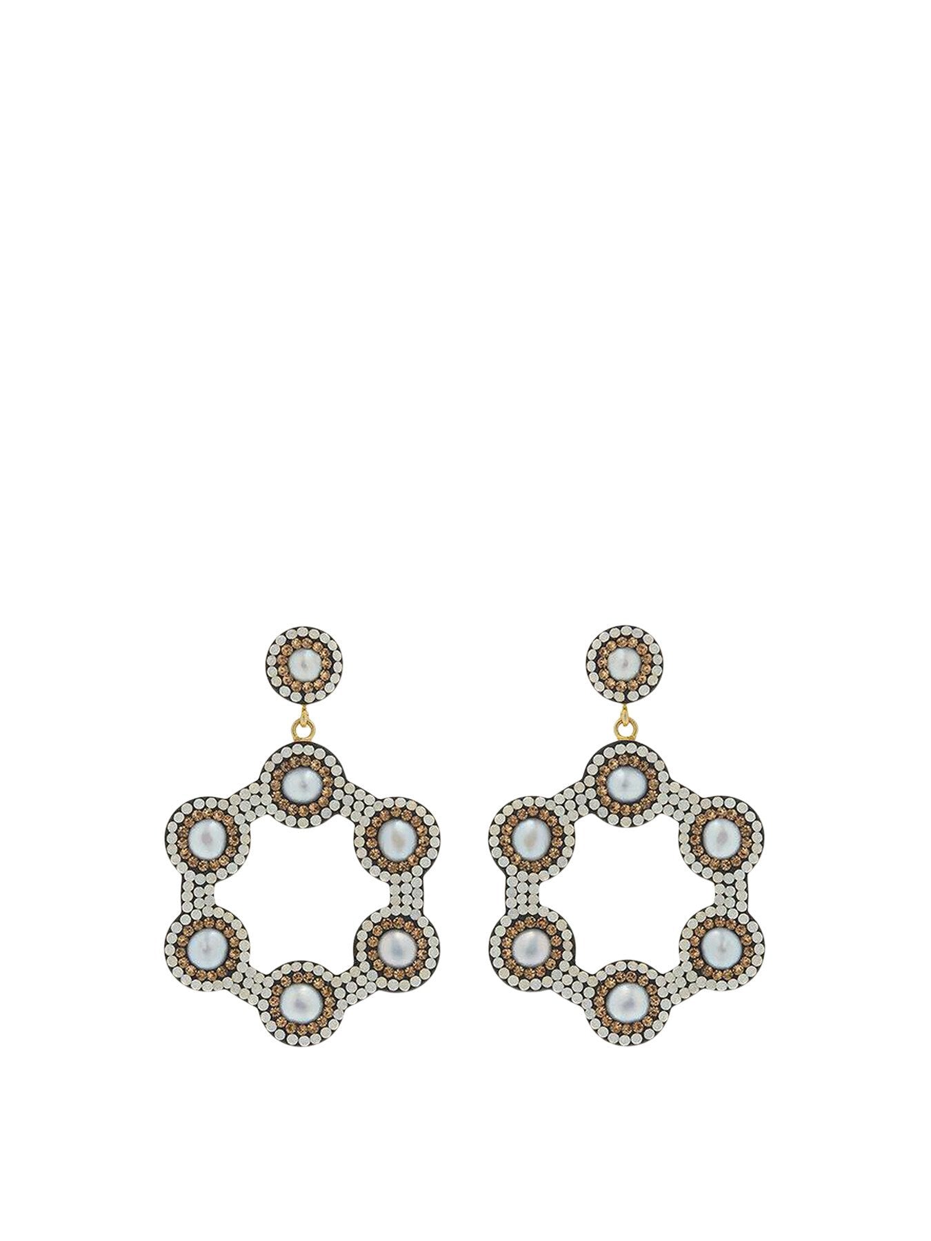 Baroque Pearl Mini Hoop Earrings