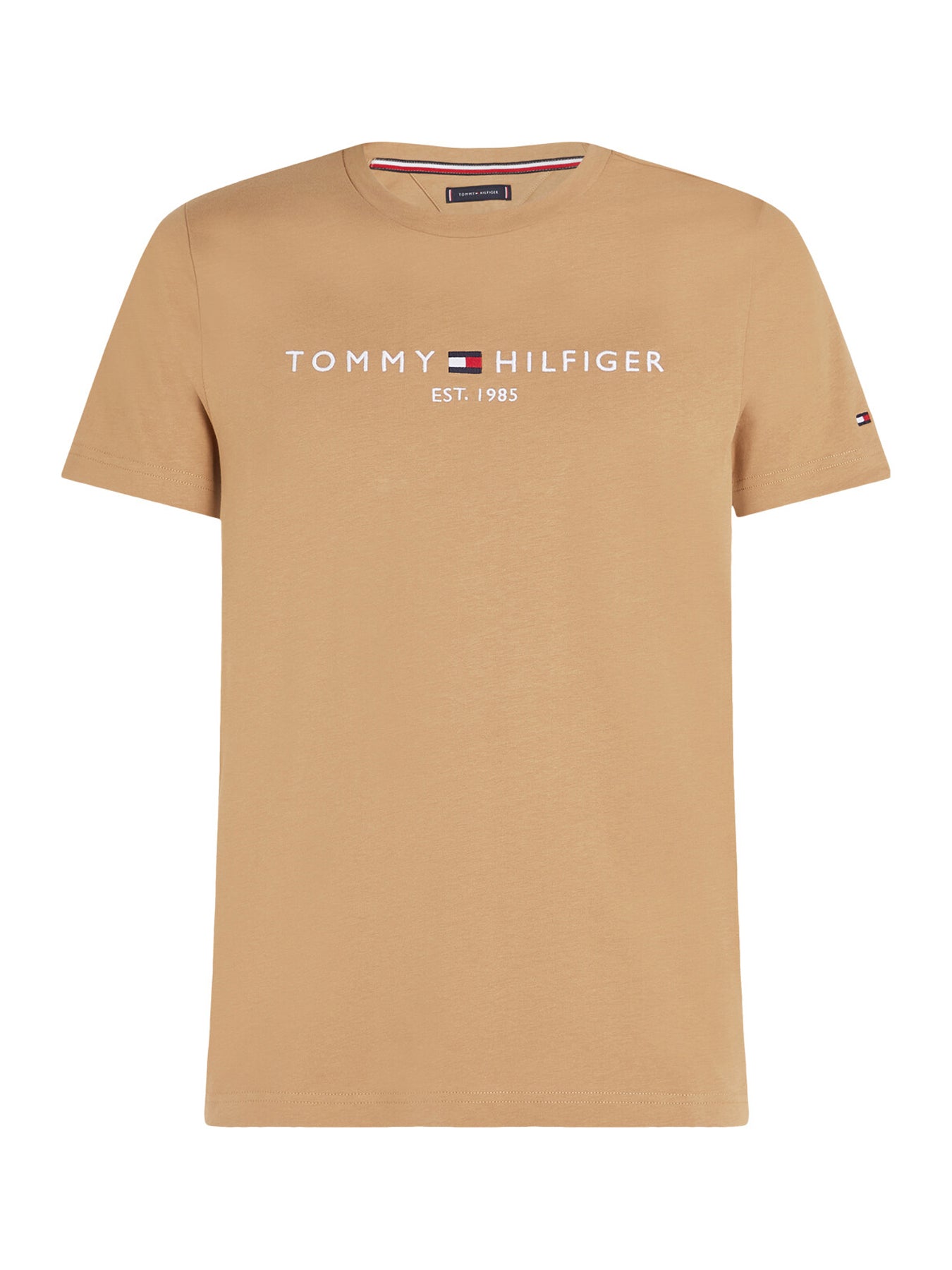 Logo Embroidery Slim T-Shirt