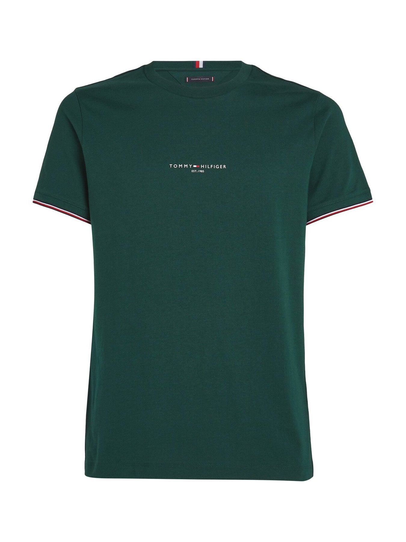 Tipped Logo Slim Fit T-Shirt
